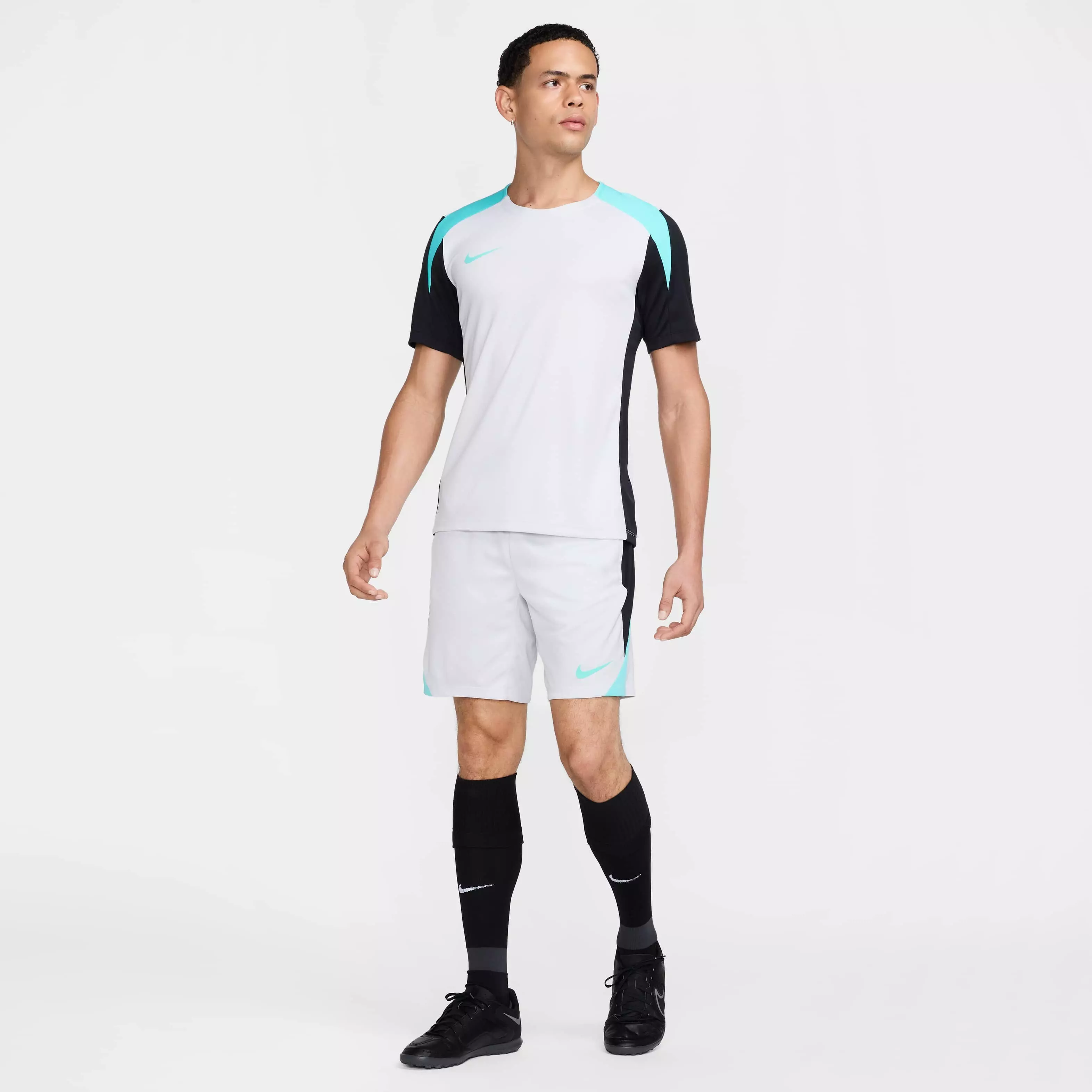Nike Men's Strike KZ Dri-FIT Soccer Shorts -Grey - GREY