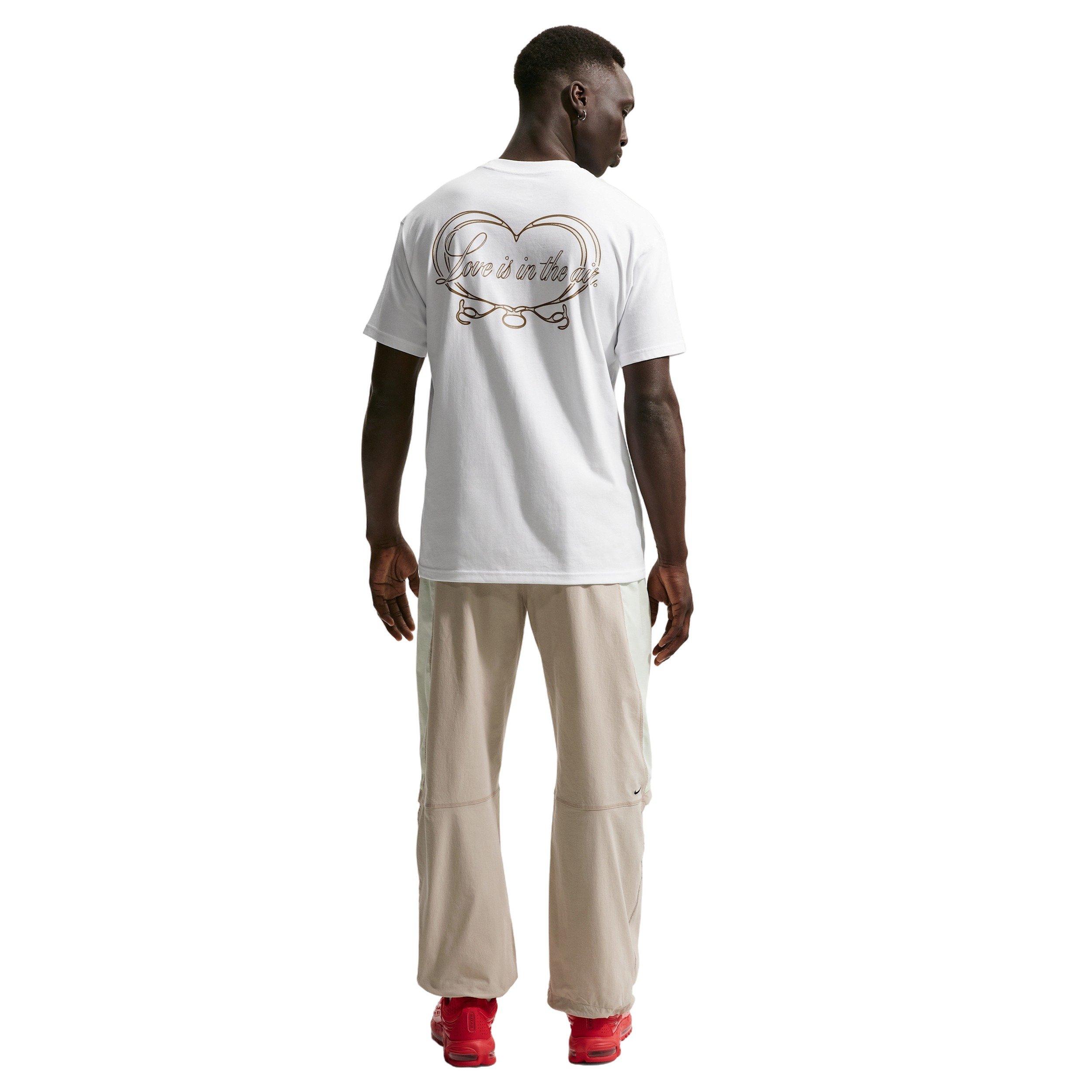 Nike Men's Sportswear Love In Air T-Shirt - WHITE Thumbnail View 5