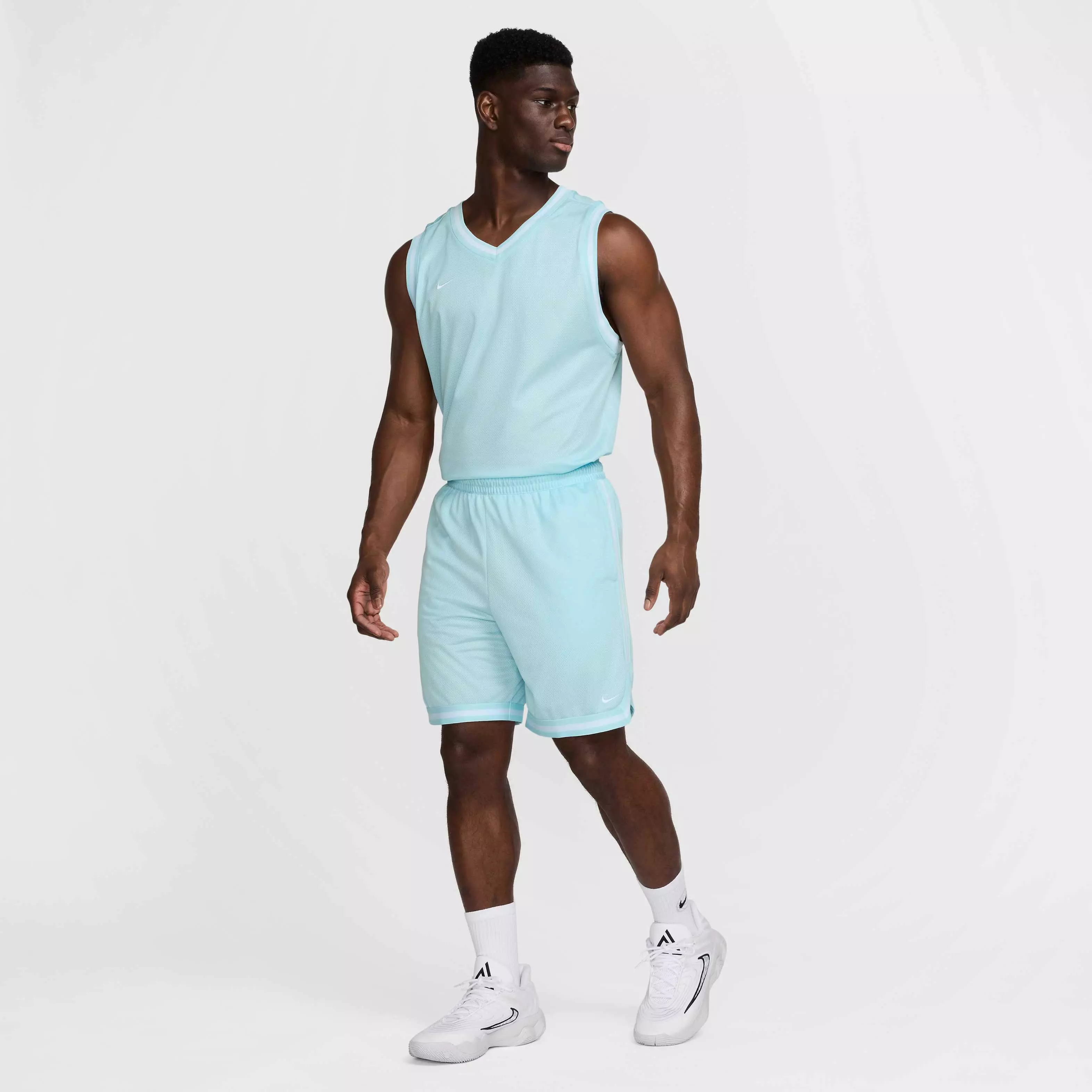 Nike Men's DNA Dri-FIT 8" Basketball Shorts -Blue - BLUE