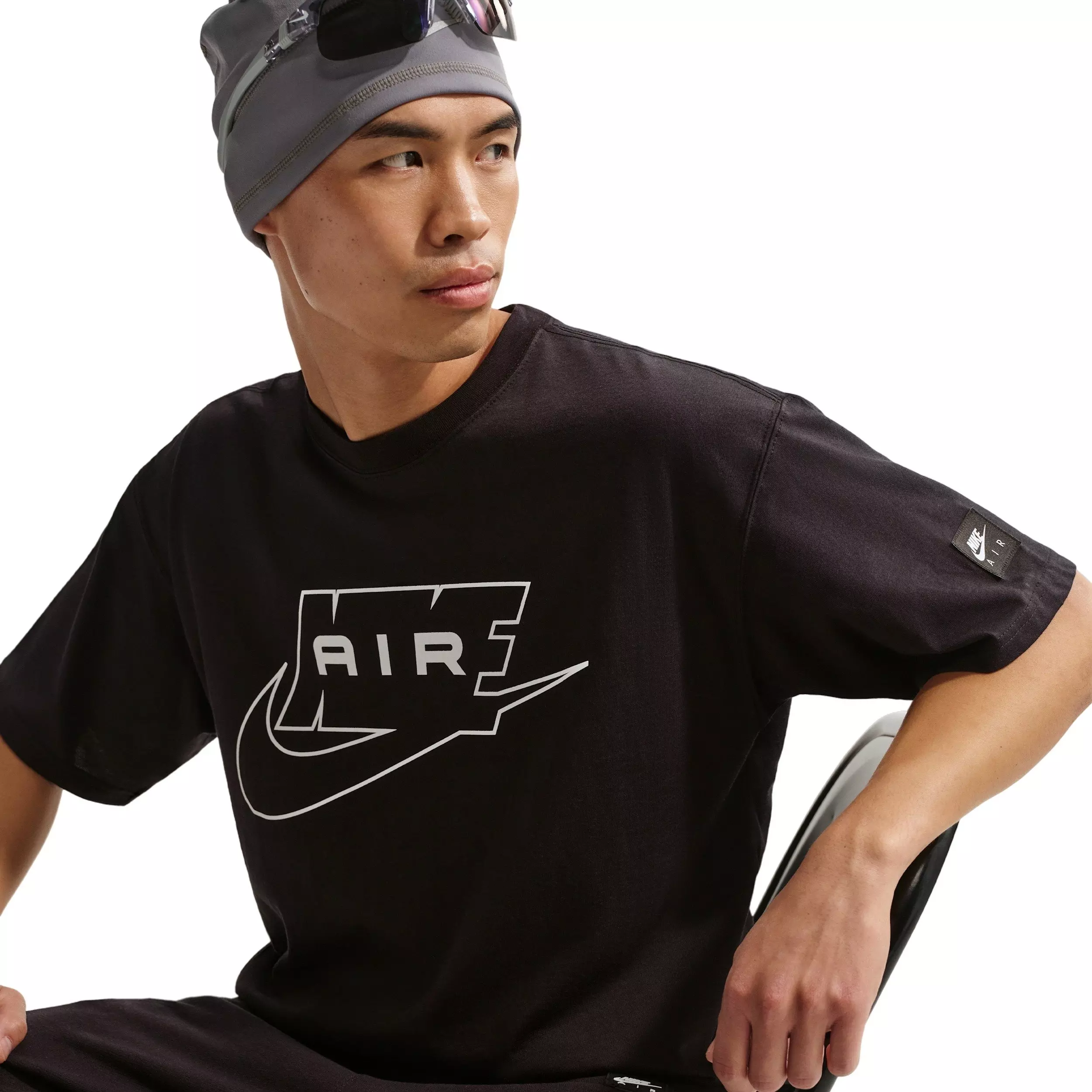 Nike Men's Sportswear LSE Air T-Shirt - BLACK