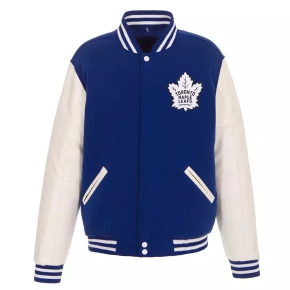 Men's JH Design Navy Toronto Maple Leafs Jacket