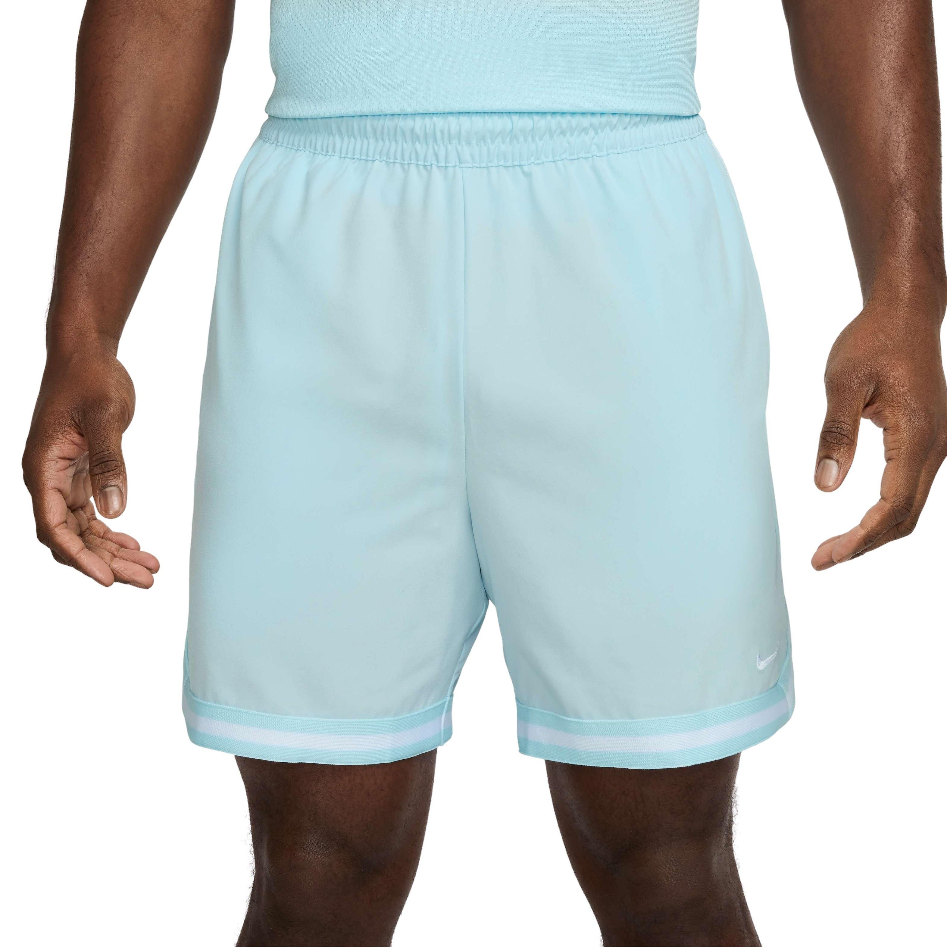 Nike Men's DNA Dri-FIT 6" UV Woven Basketball Shorts -Blue - BLUE Thumbnail View 1