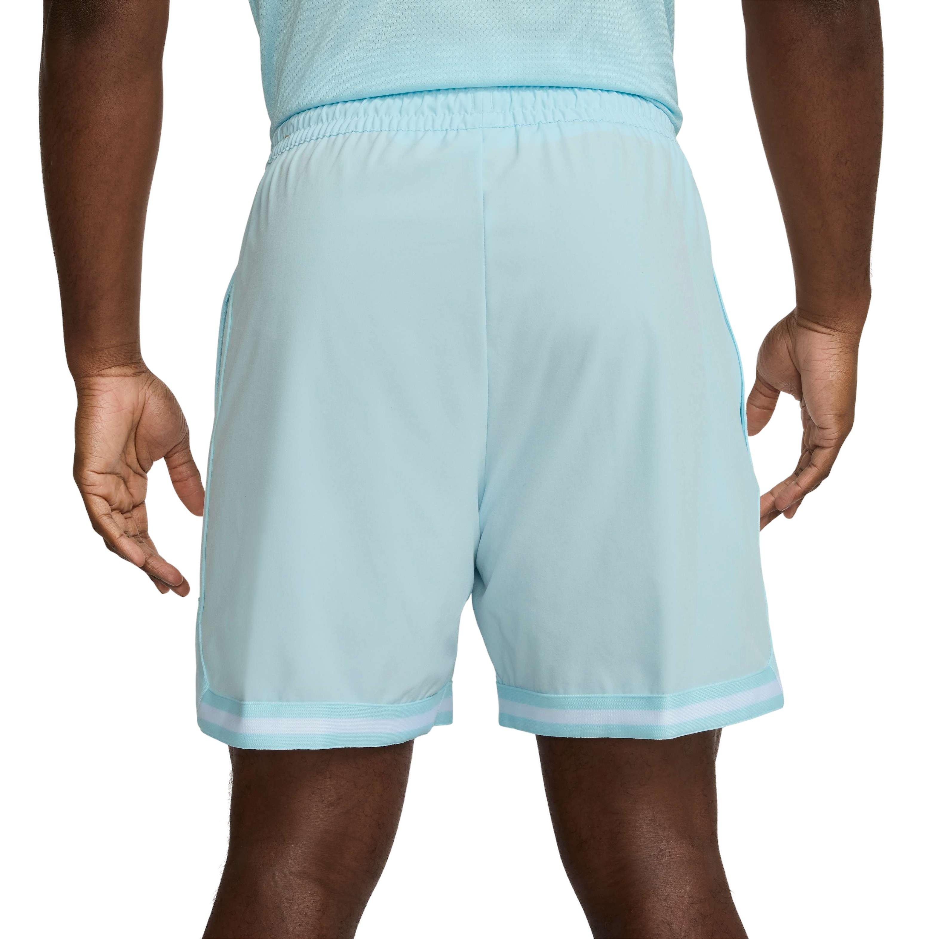 Nike Men's DNA Dri-FIT 6" UV Woven Basketball Shorts -Blue - BLUE Thumbnail View 2
