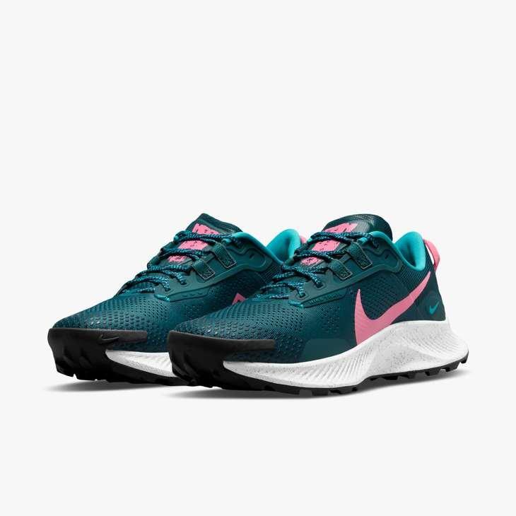 Nike Pegasus Trail 3 "Dark Teal Green/Pink" Women's Trail Running Shoe - GREEN Thumbnail View 3