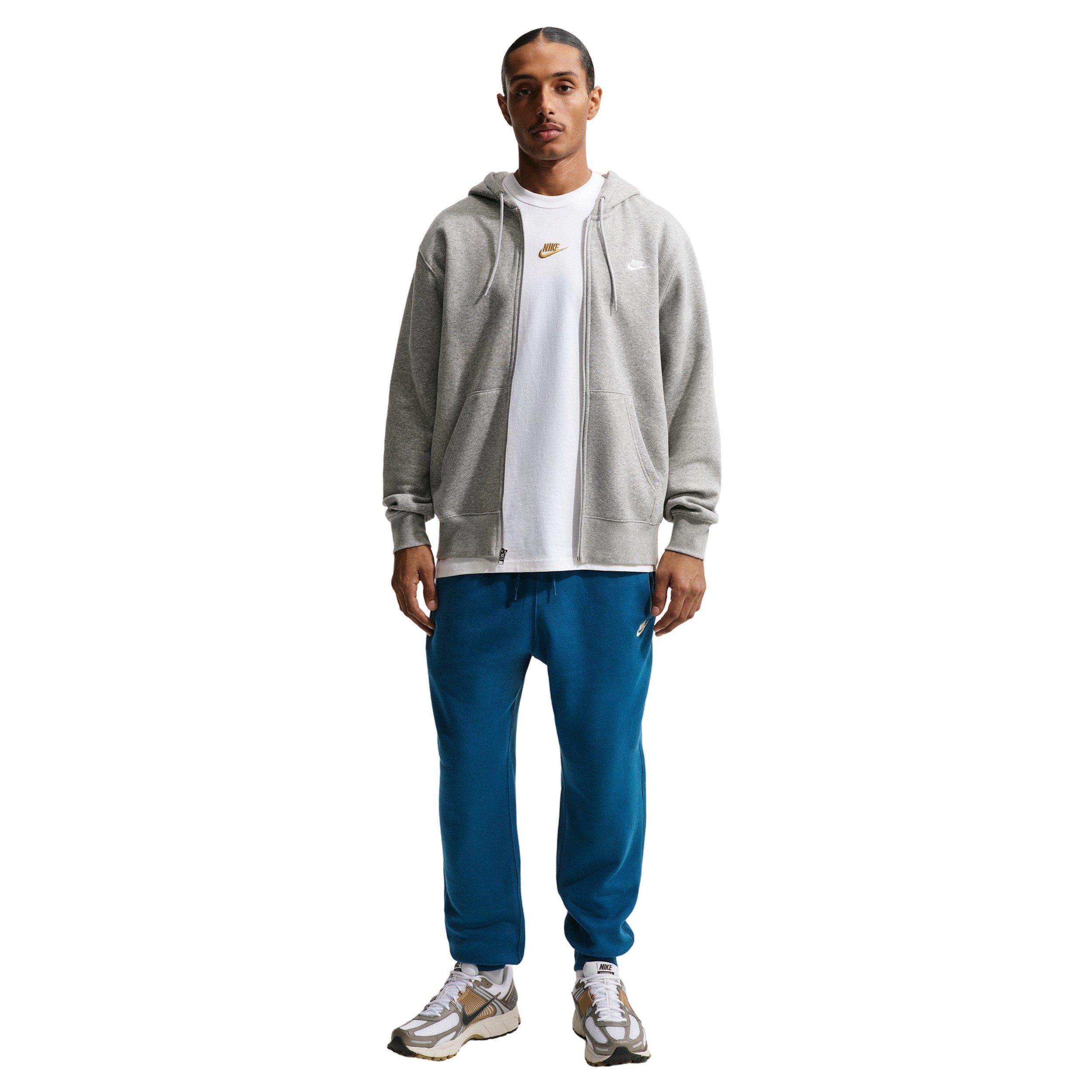 Nike Men's Club BB Joggers - BLUE Thumbnail View 4