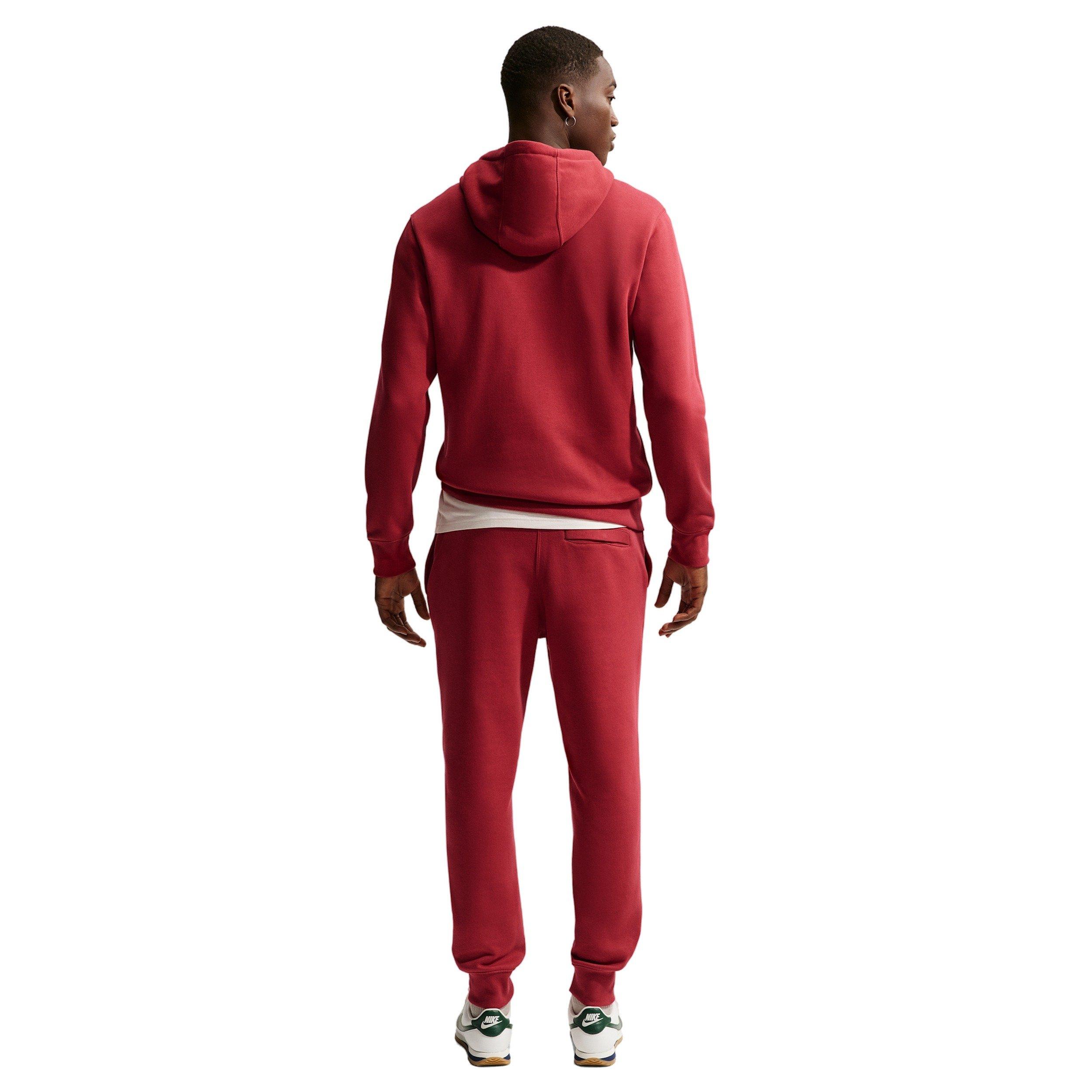 Nike Men's Club BB Joggers - CRIMSON Thumbnail View 5