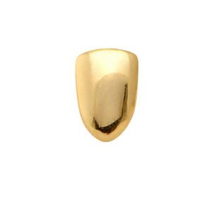 King Ice Single Tooth Cap Grillz - Gold - GOLD