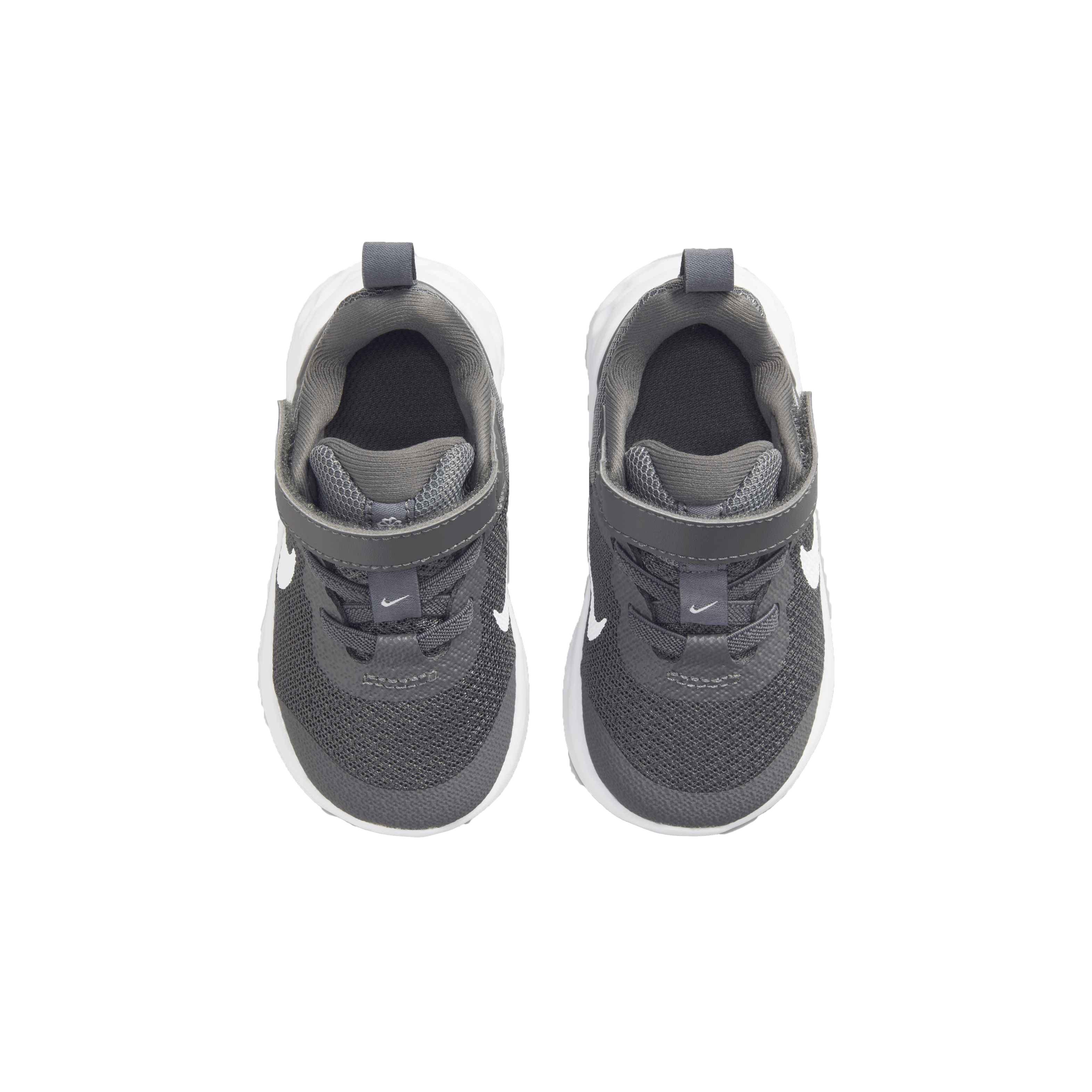 Nike Revolution 6 "Iron Grey/White/Smoke Grey" Infant Boys' Running Shoe