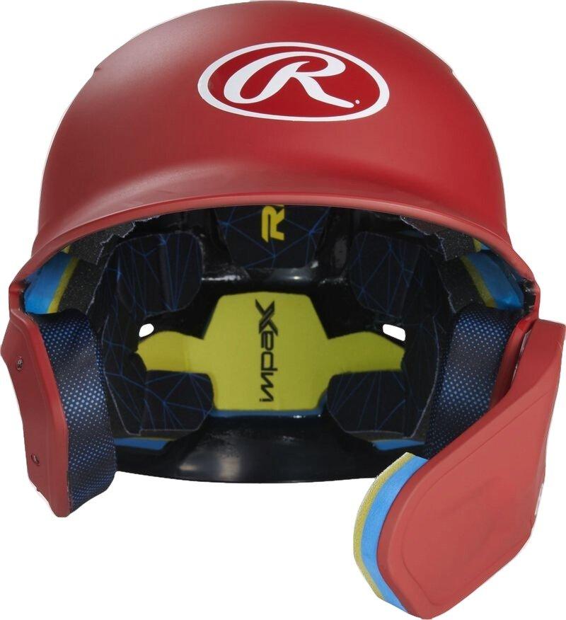 Casque De Frappeur Rawlings Mach Adjust - Protection Faciale Réglable - Taille Junior Et Senior - 2022