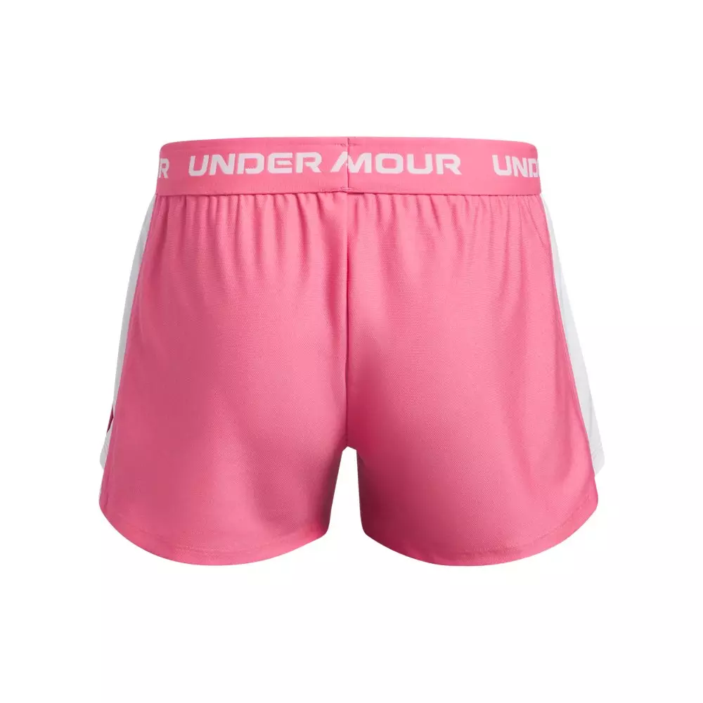 Under Armour Girls' Tech Play Up Shorts - PINK
