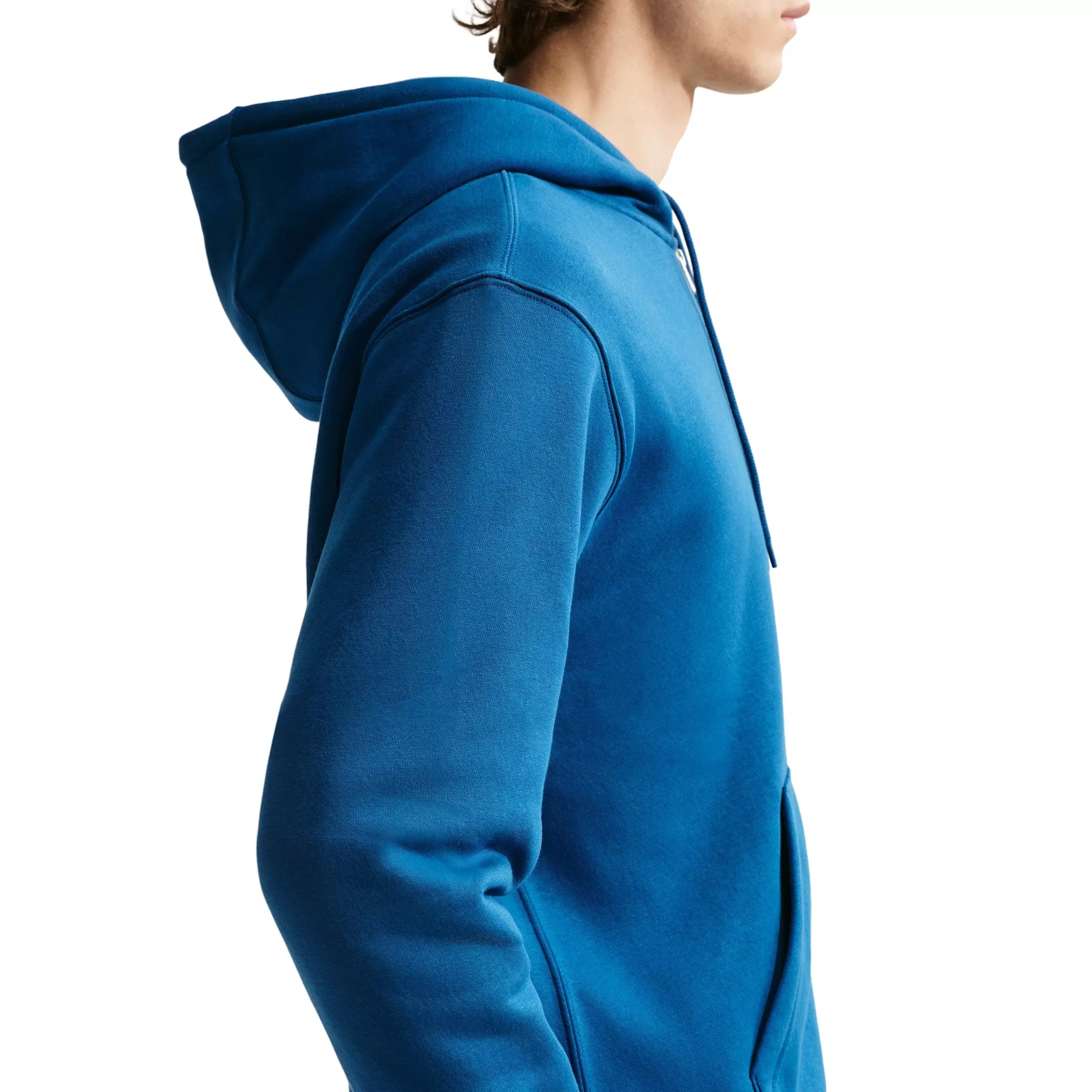 Nike Men's Club BB Full-Zip Jacket - Blue - BLUE