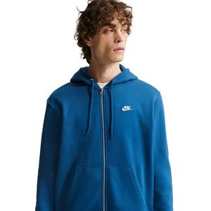 Nike Men's Club BB Full-Zip Jacket -Blue