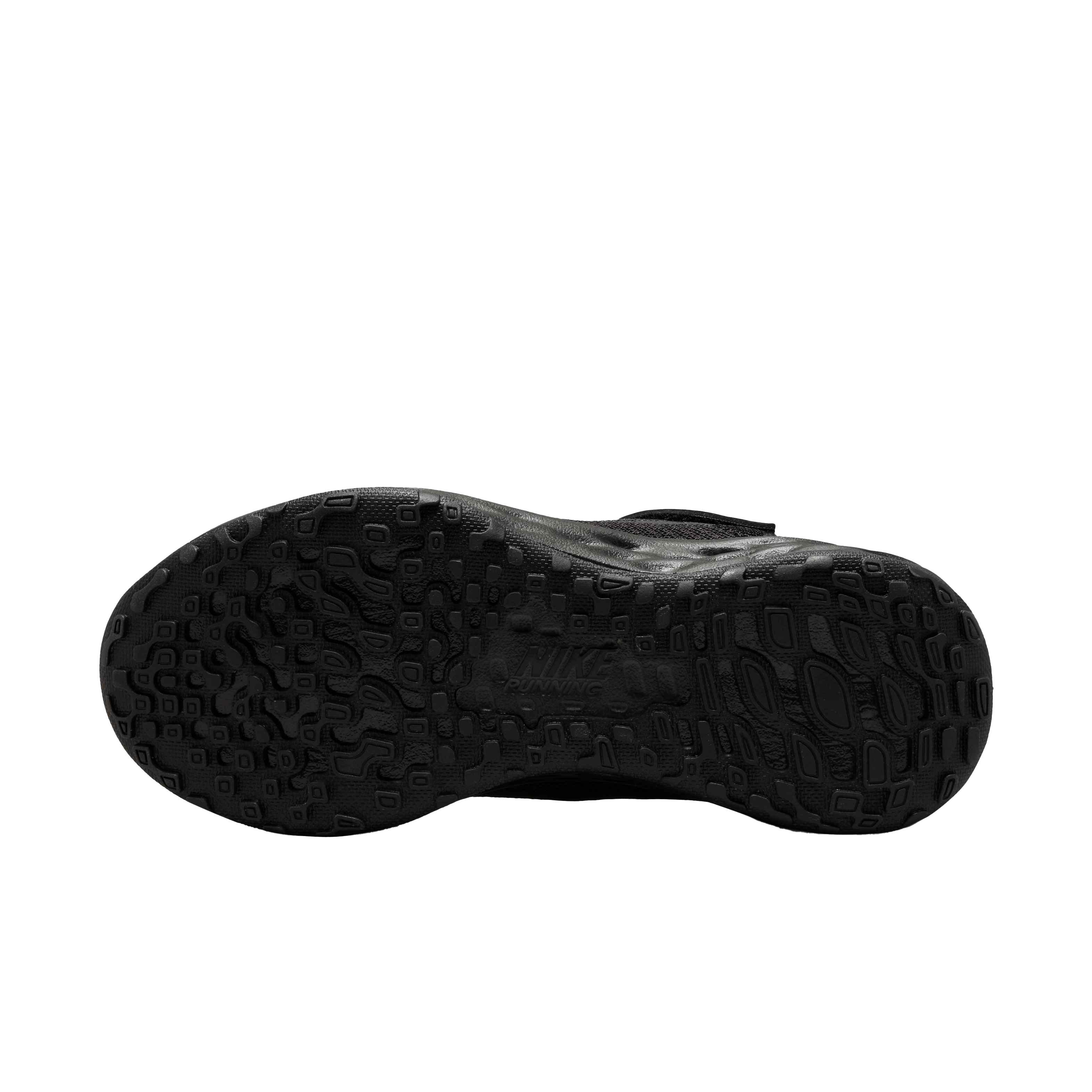 Nike Revolution 6 "Black/Black/Dark Smoke Grey" Preschool Boys' Running Shoe - BLACK Thumbnail View 6