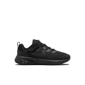 Nike Revolution 6 "Black/Black/Dark Smoke Grey" Preschool Boys' Running Shoe