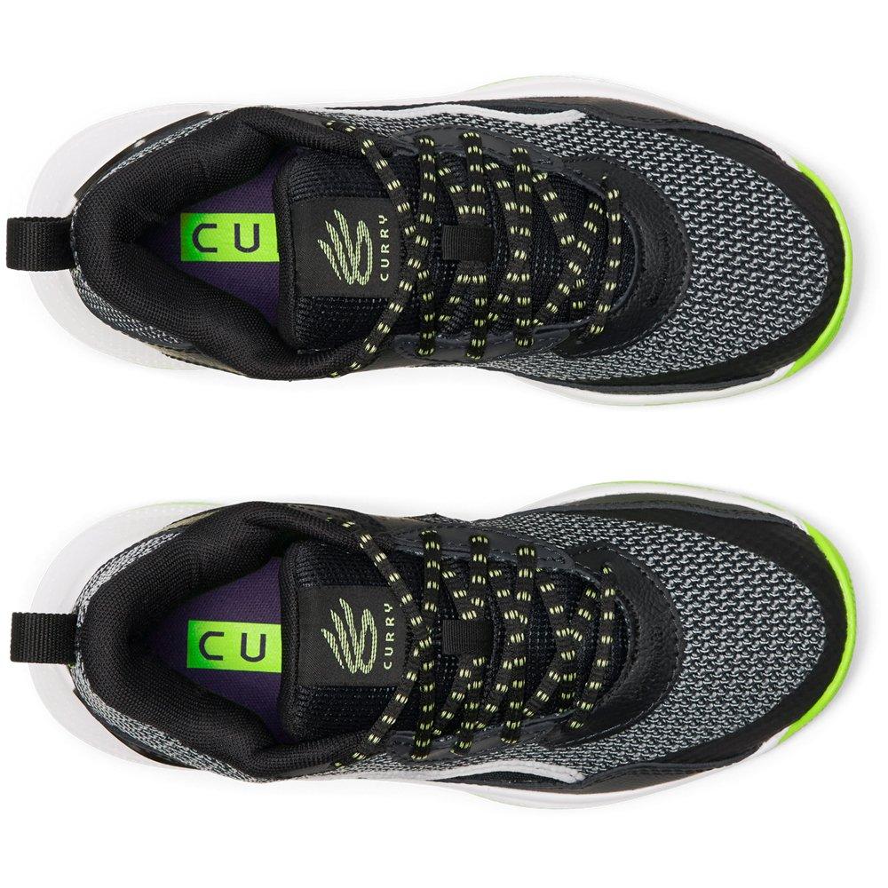 Under Armour Curry 3Z 24 Grade School Boys' "Black/Green/White" Basketball Shoe