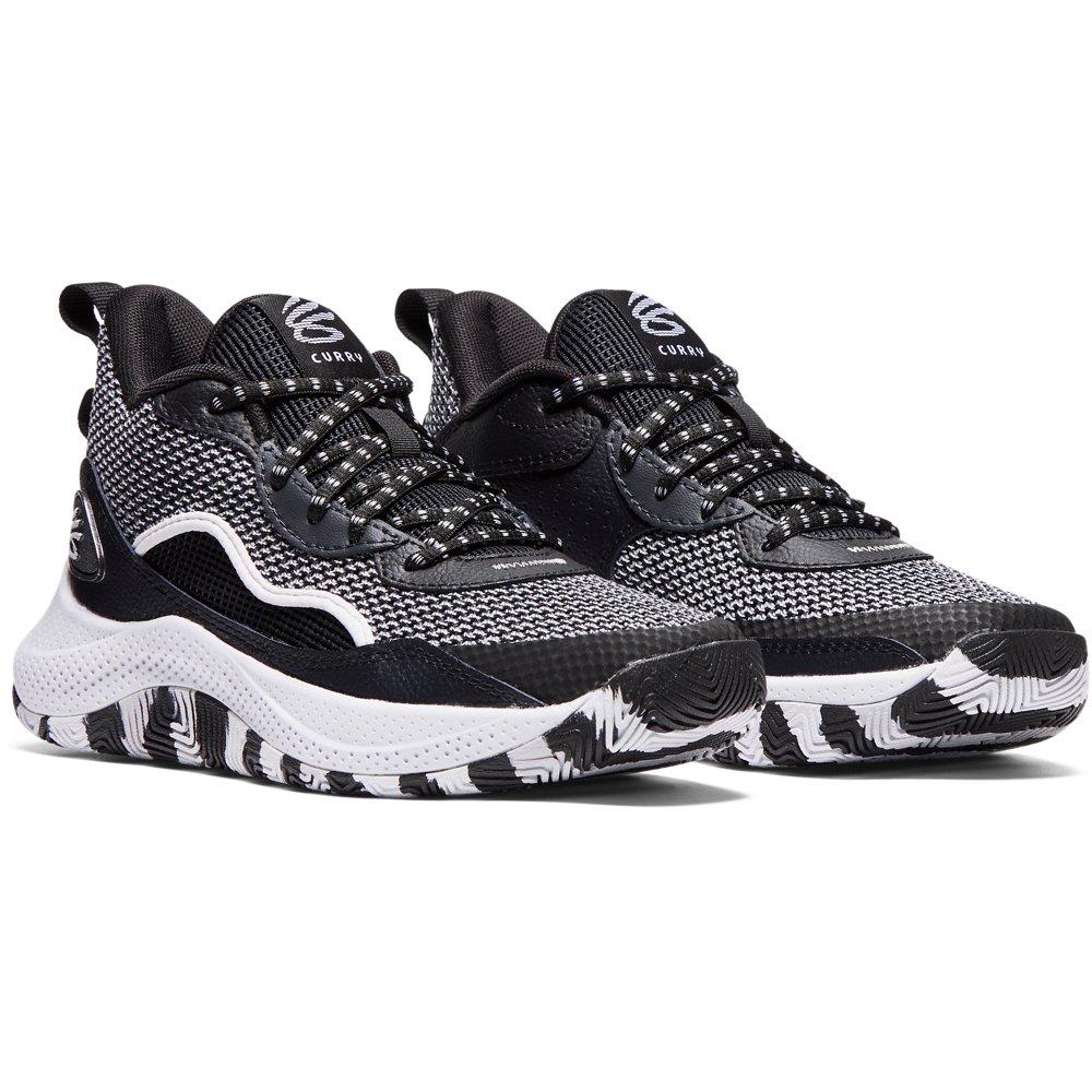 Under Armour Curry 3Z 24 Grade School Boys' "Black / Halo Grey" Basketball Shoe
