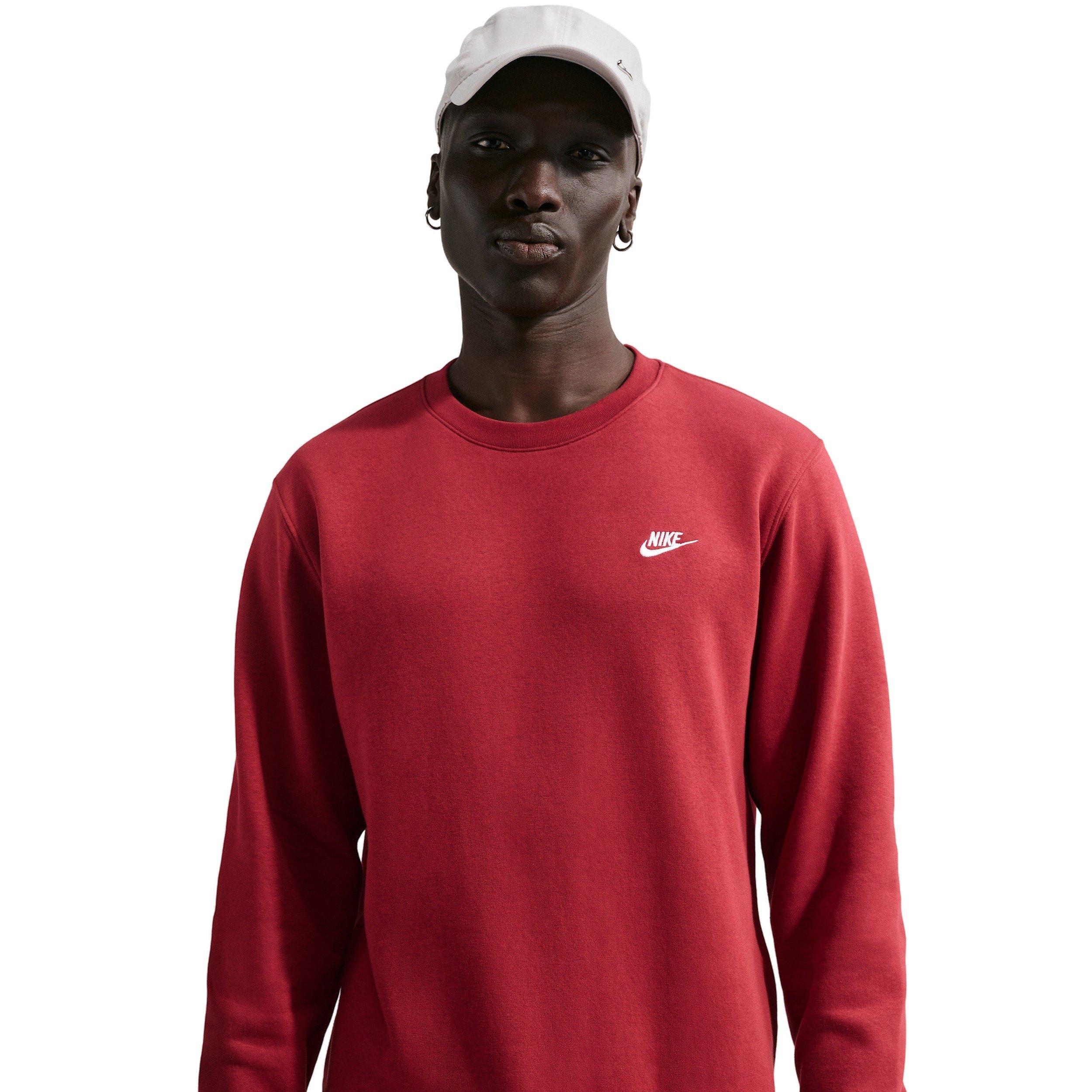 Nike Men's Club BB Fleece Crew Sweatshirt | Hibbett