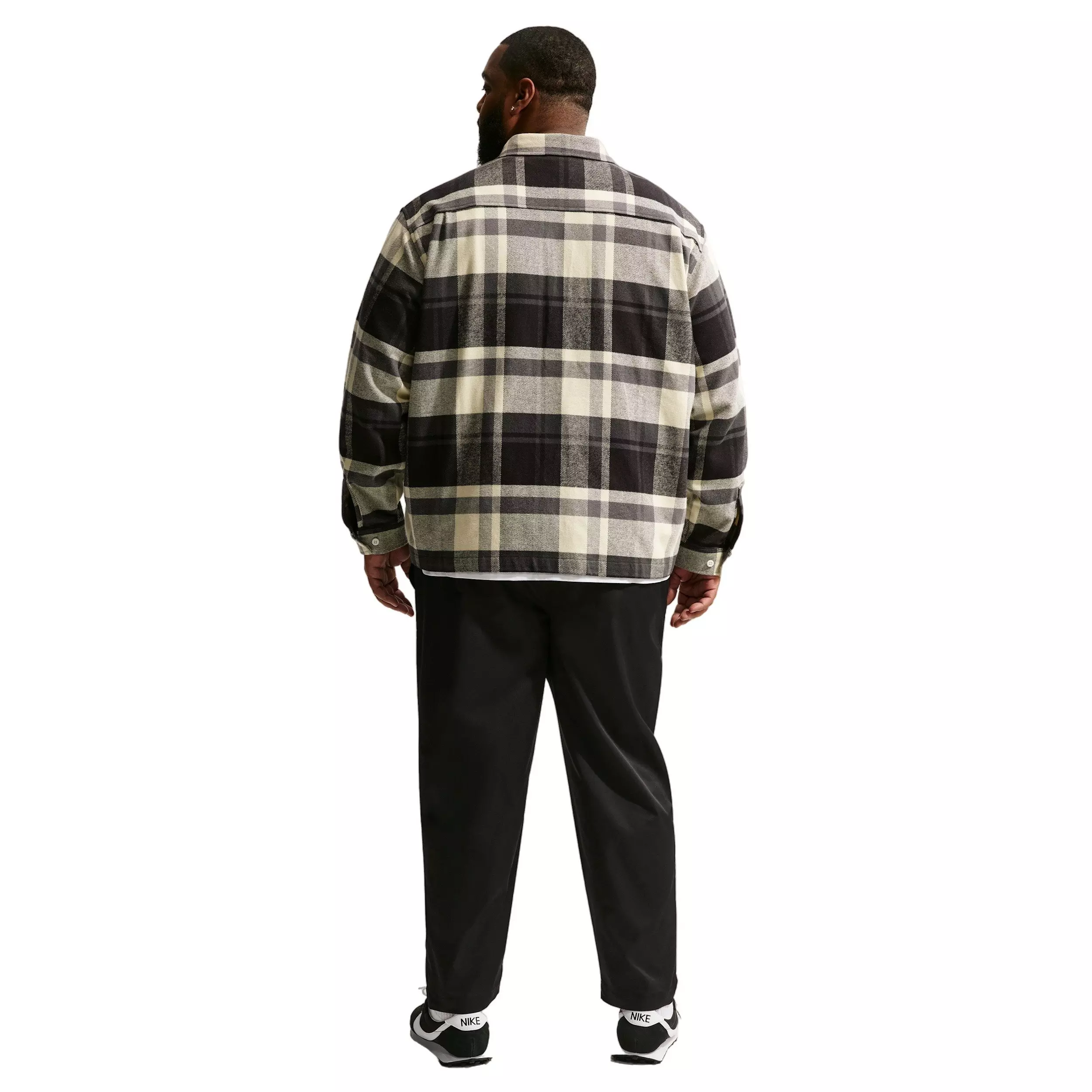 Nike Men's Club Woven Tapered Pants - BLACK