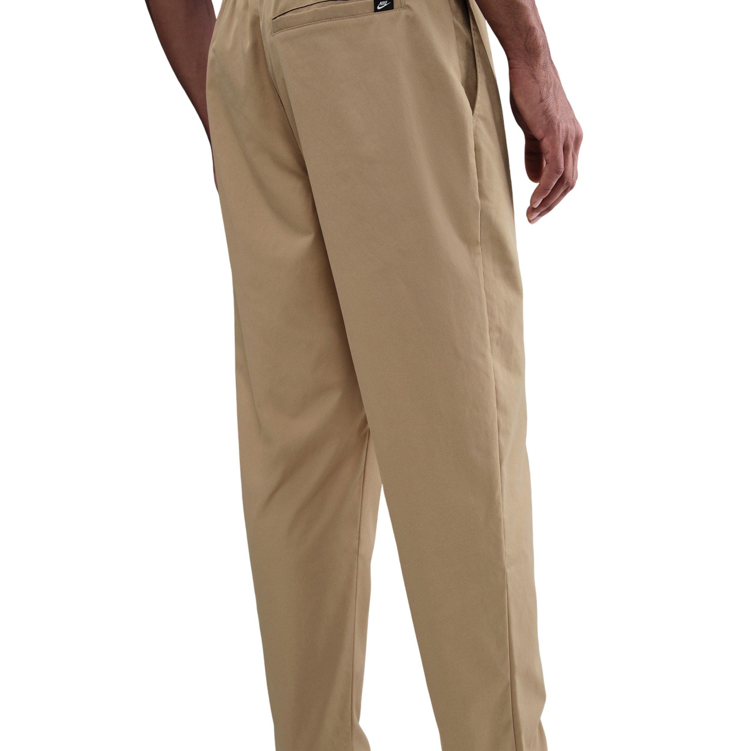 Nike Men's Club Woven Tapered Pants - BEIGE Thumbnail View 2