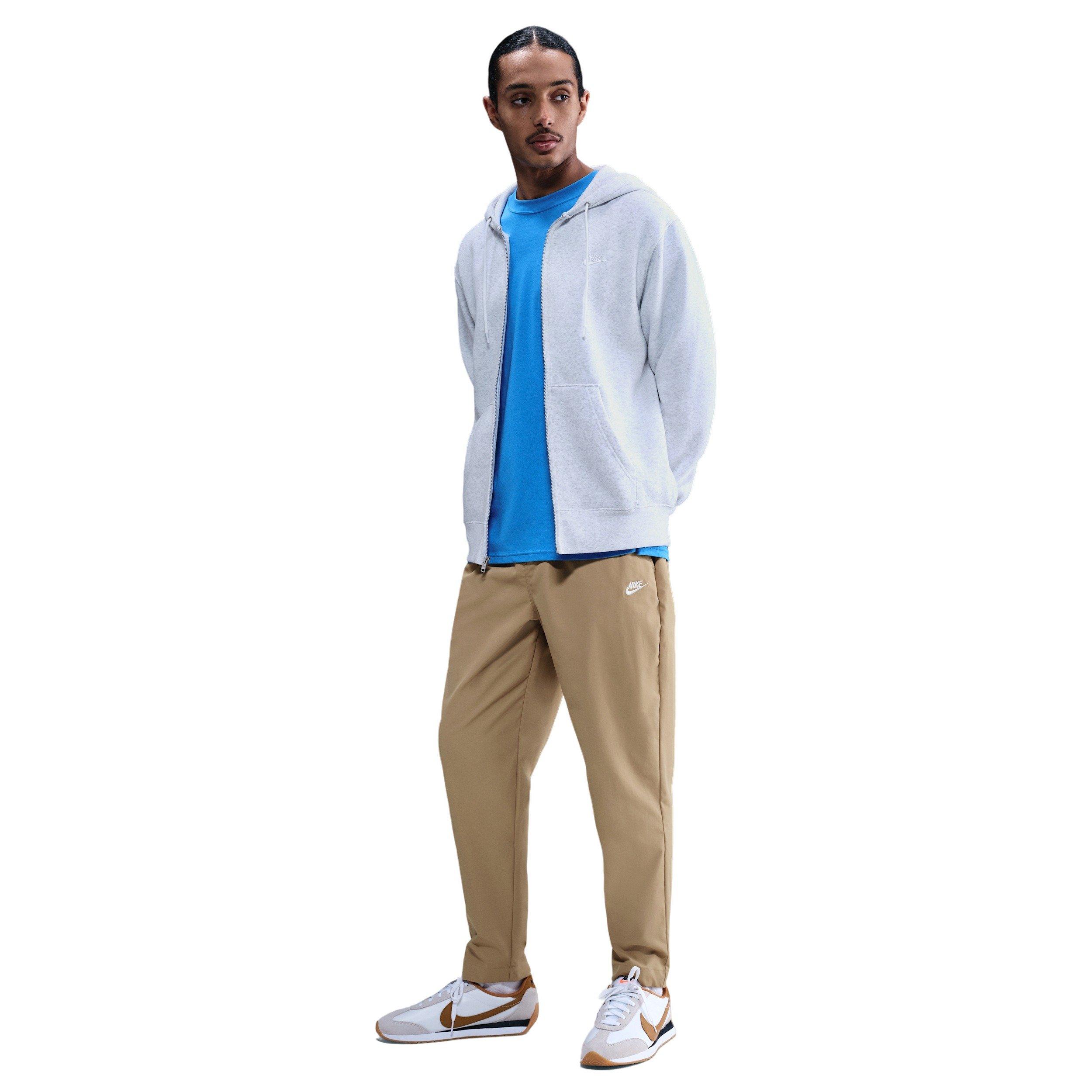 Nike Men's Club Woven Tapered Pants - BEIGE Thumbnail View 4