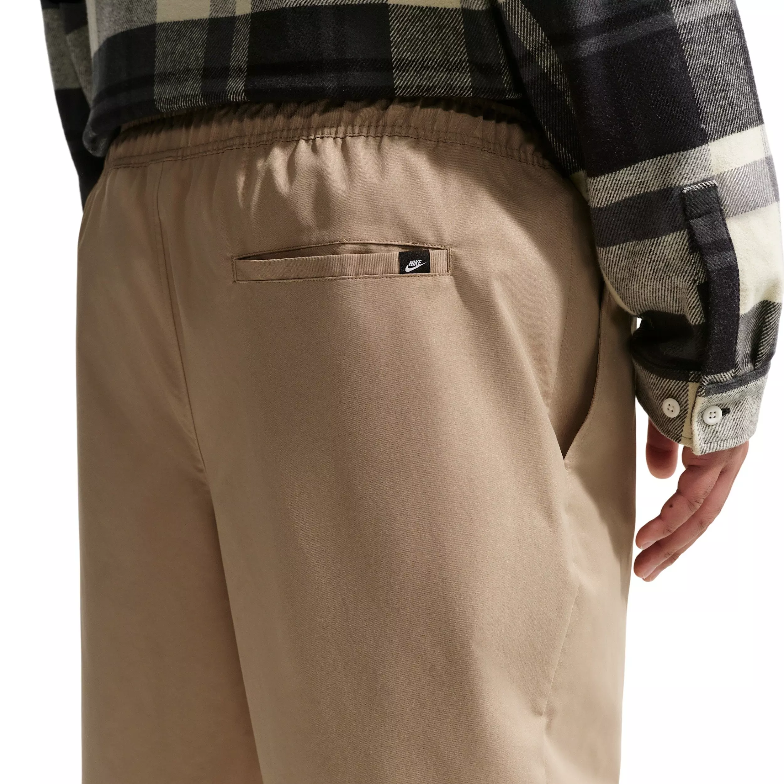 Nike Men's Club Woven Tapered Pants - BEIGE