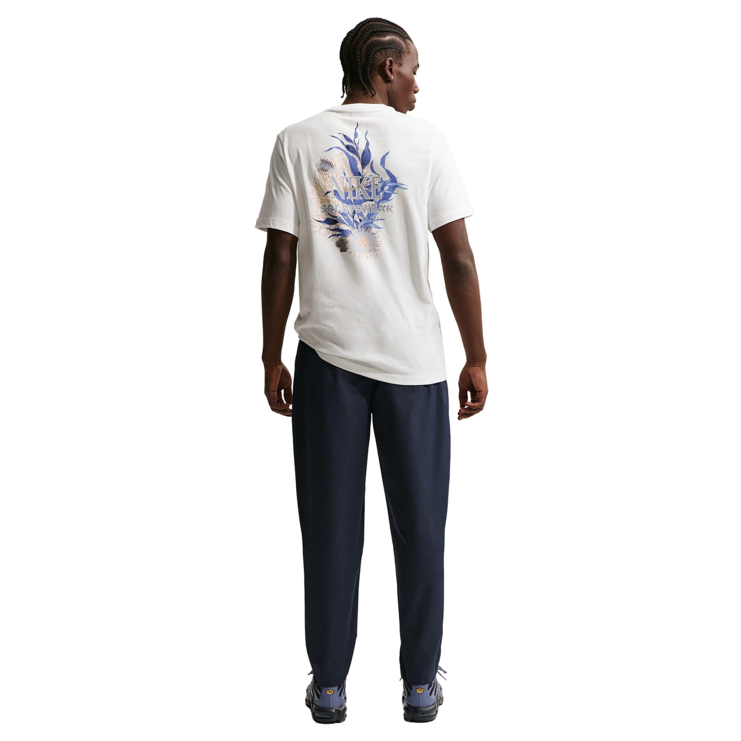 Nike Men's Club Woven Tapered Pants - BLUE Thumbnail View 5