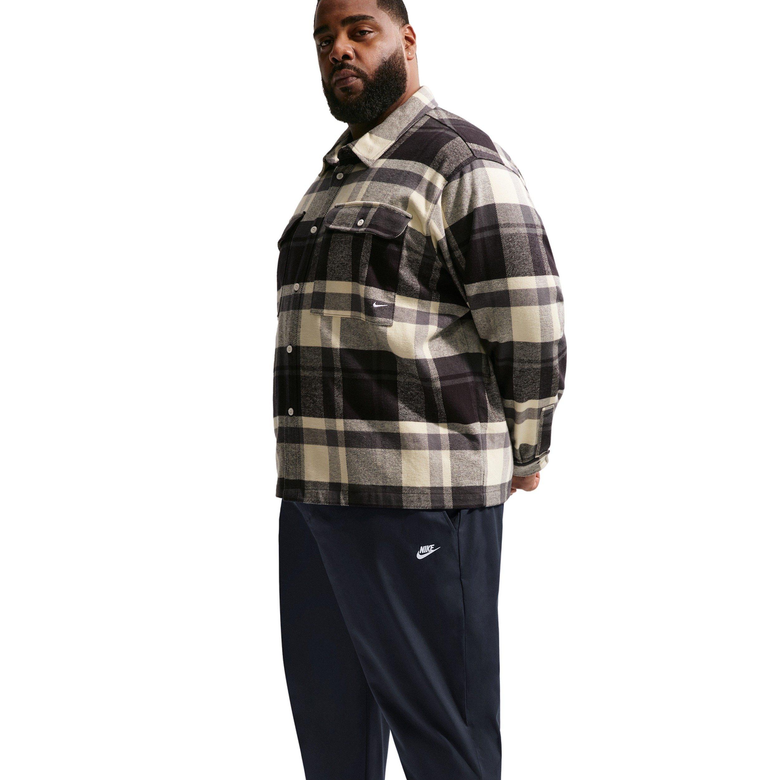 Nike Men's Club Woven Tapered Twill Pants - BLUE Thumbnail View 9