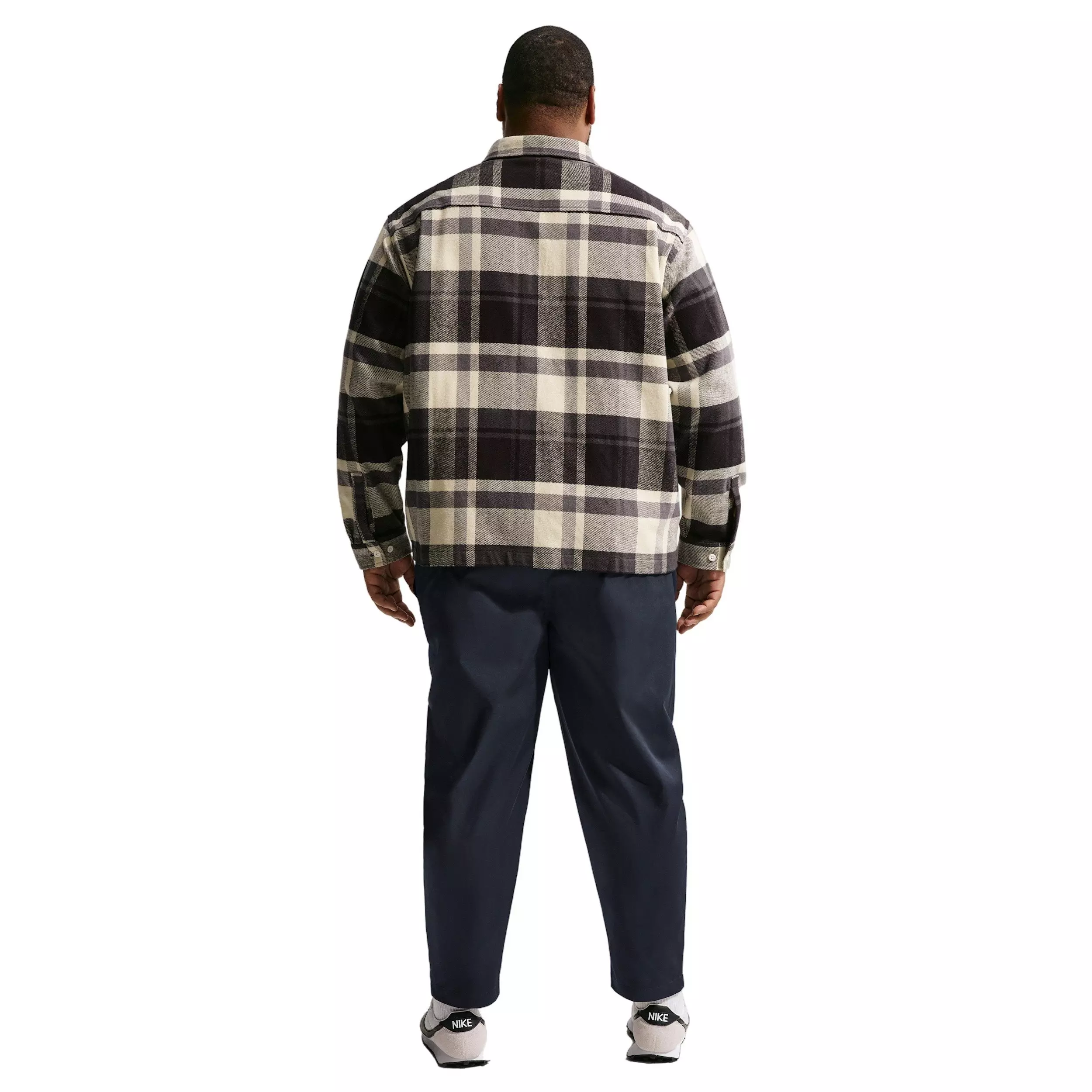 Nike Men's Club Woven Tapered Twill Pants - BLUE