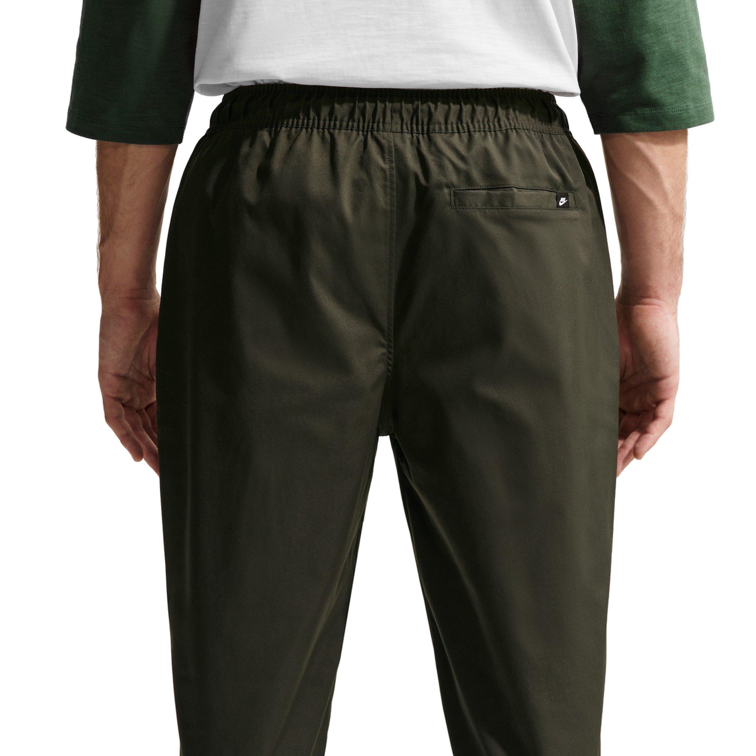 Nike Men's Club Woven Tapered Pants - GREEN Thumbnail View 2
