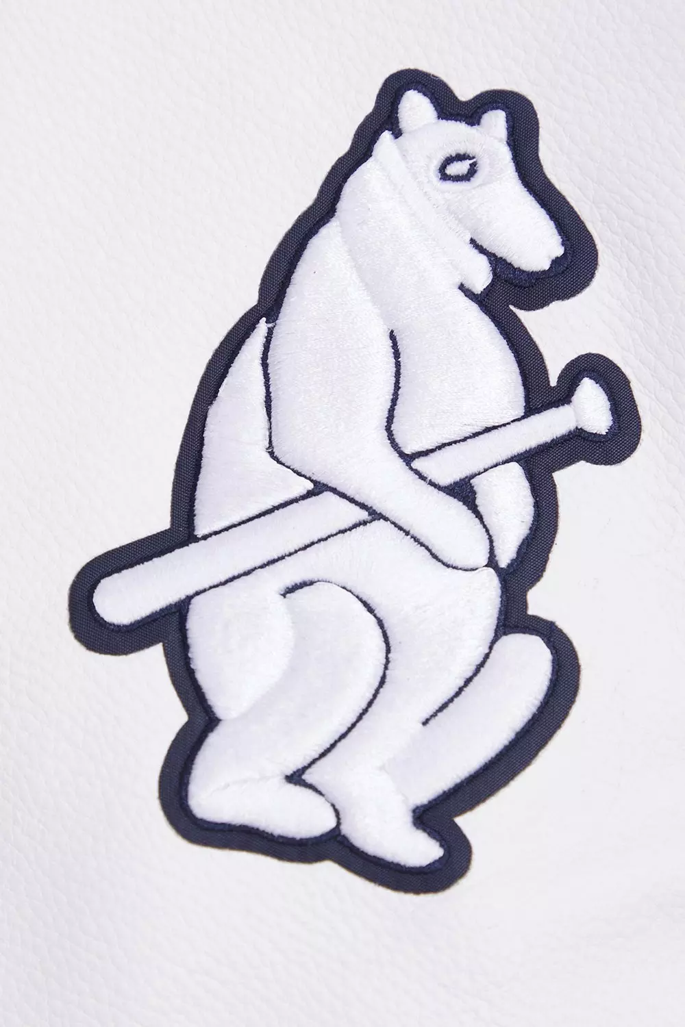 Pro Standard Men's MLB Chicago Cubs Retro Classic Rib Wool Varsity Jacket -Navy/White - NAVY/WHITE