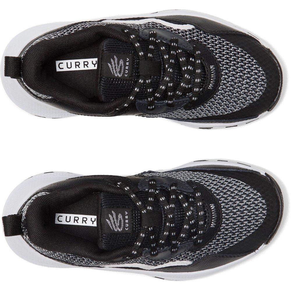 Under Armour Curry 3Z 24 Preschool Boys' "Black/Halo Grey" Basketball Shoe