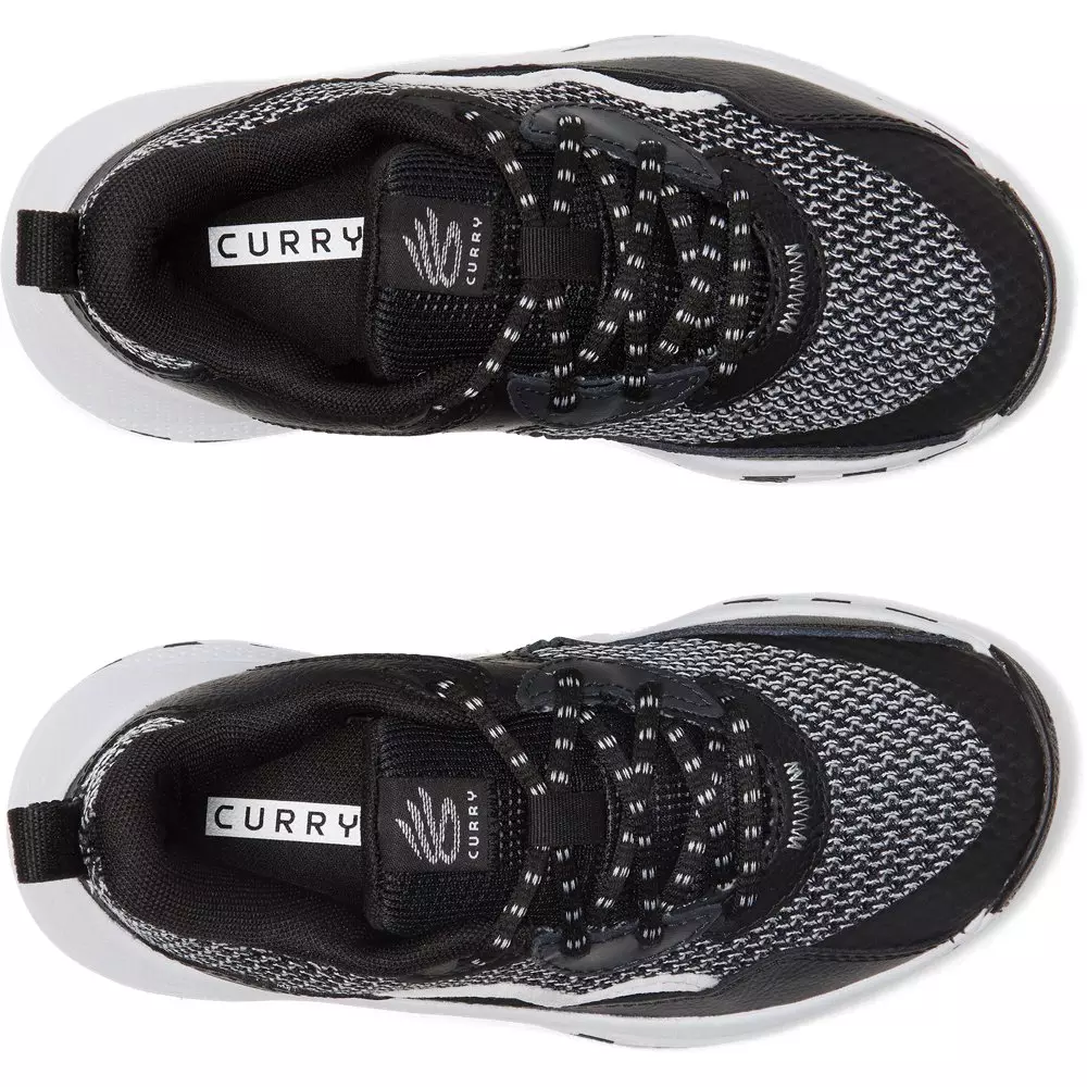 Under Armour Curry 3Z 24 "Black/Halo Grey" Preschool Boys' Basketball Shoe - BLACK/GREY