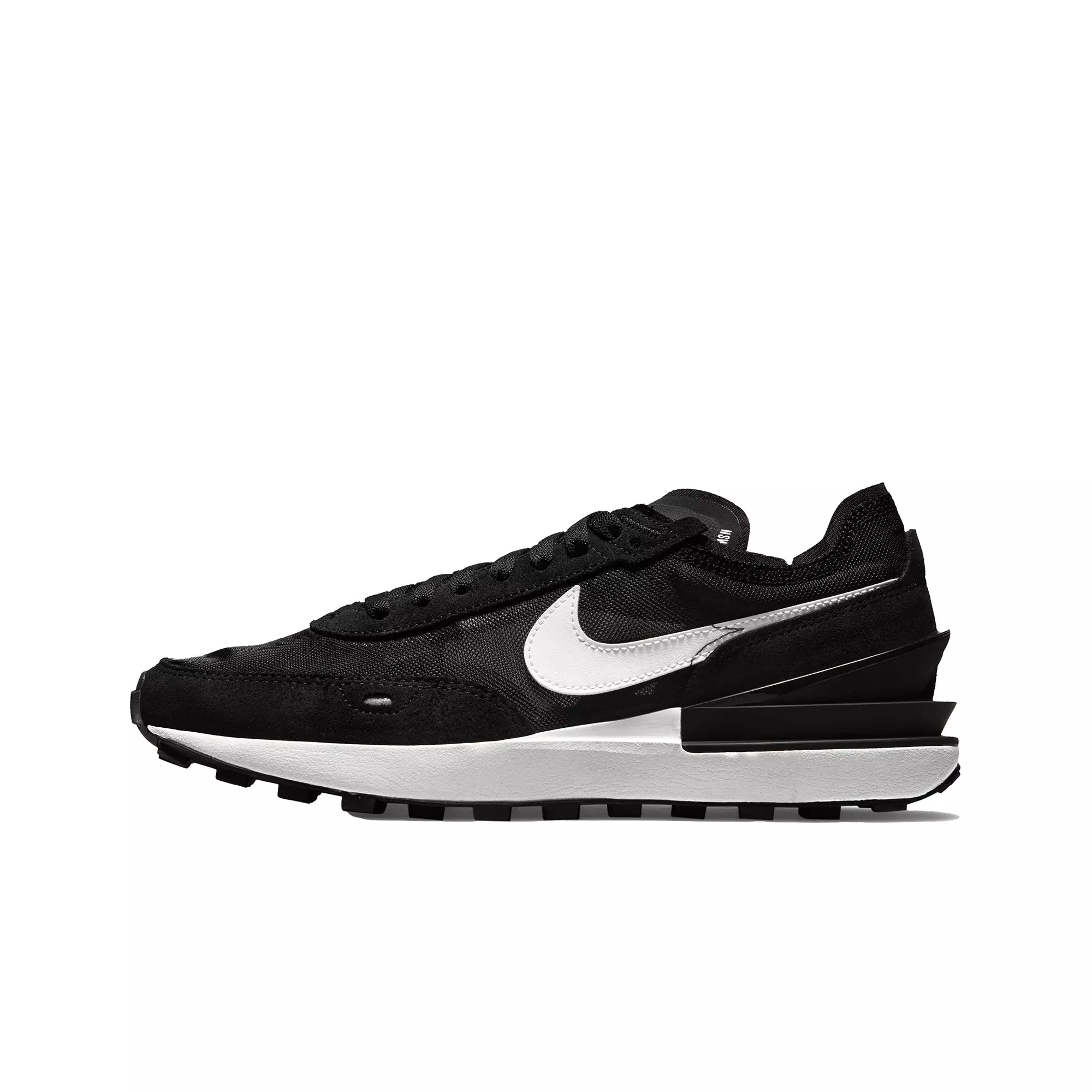 Nike Waffle One "Black/White-Orange" Women's Shoe - BLACK