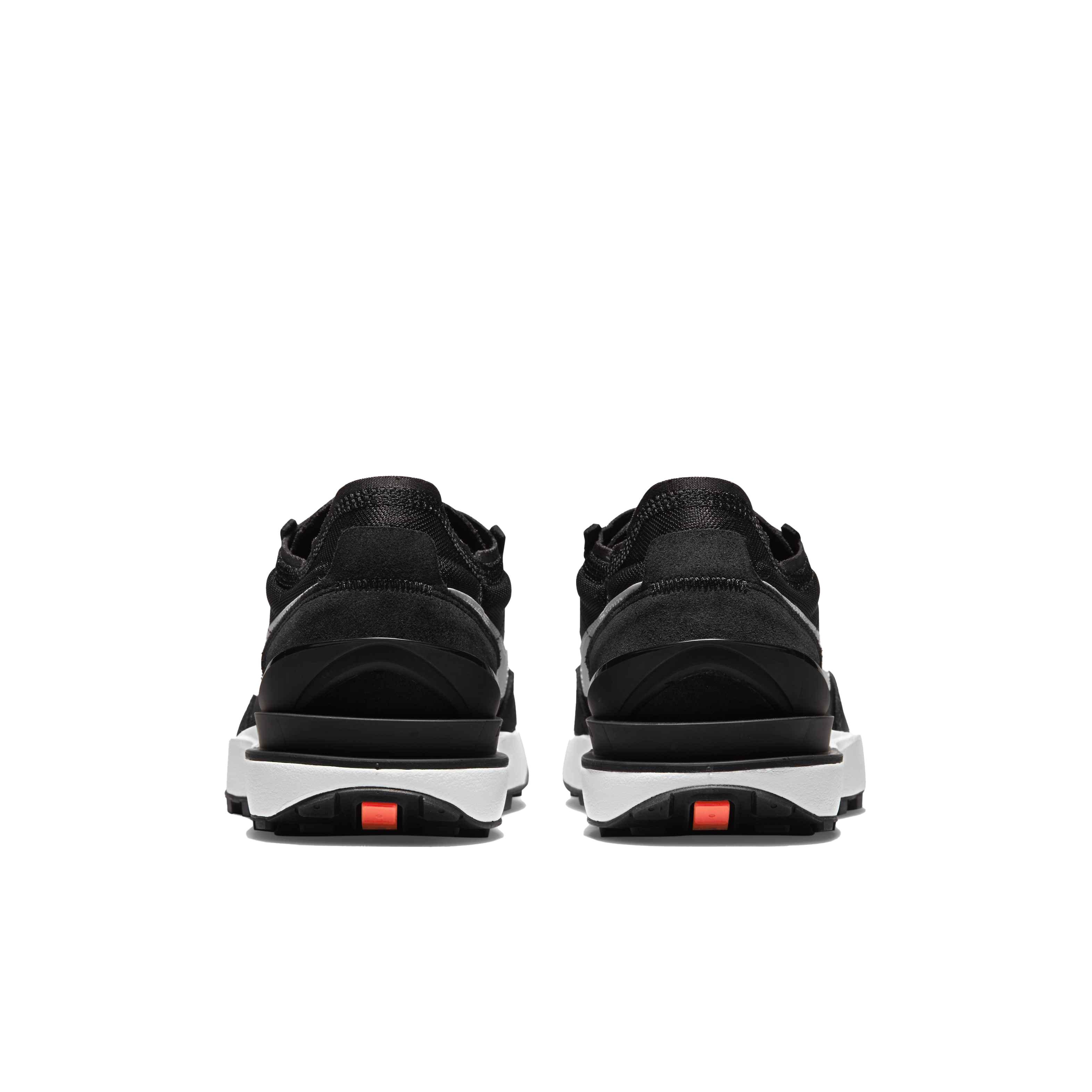 Nike Waffle One "Black/White-Orange" Women's Shoe - BLACK Thumbnail View 6