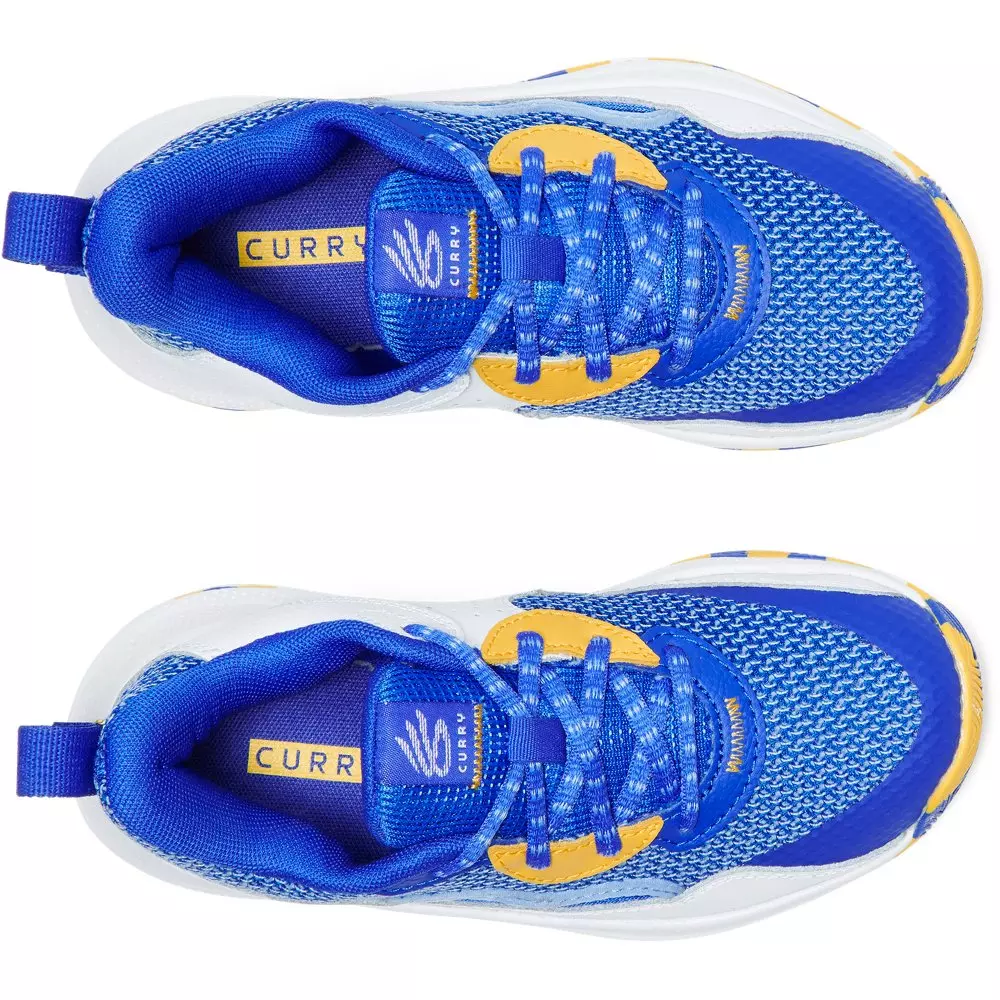 Under Armour Curry 3Z 24 "Team Royal/White/Taxi" Preschool Boys' Basketball Shoe - ROYAL/WHITE/TAXI
