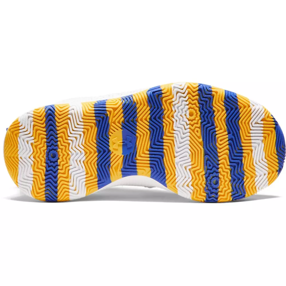 Under Armour Curry 3Z 24 "Team Royal/White/Taxi" Preschool Boys' Basketball Shoe - ROYAL/WHITE/TAXI