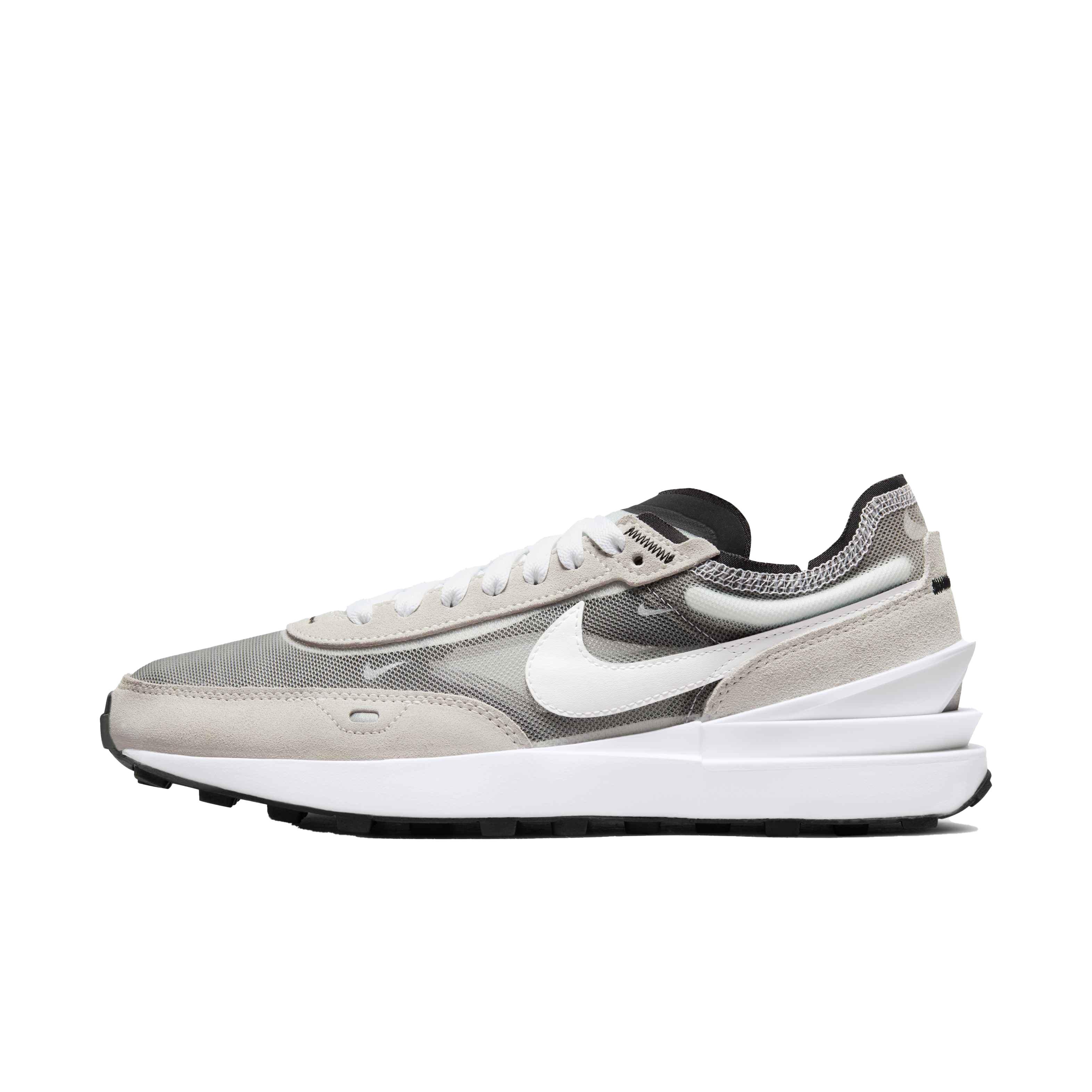 Nike Waffle One "Summit White/Black" Women's Shoe - WHITE Thumbnail View 2