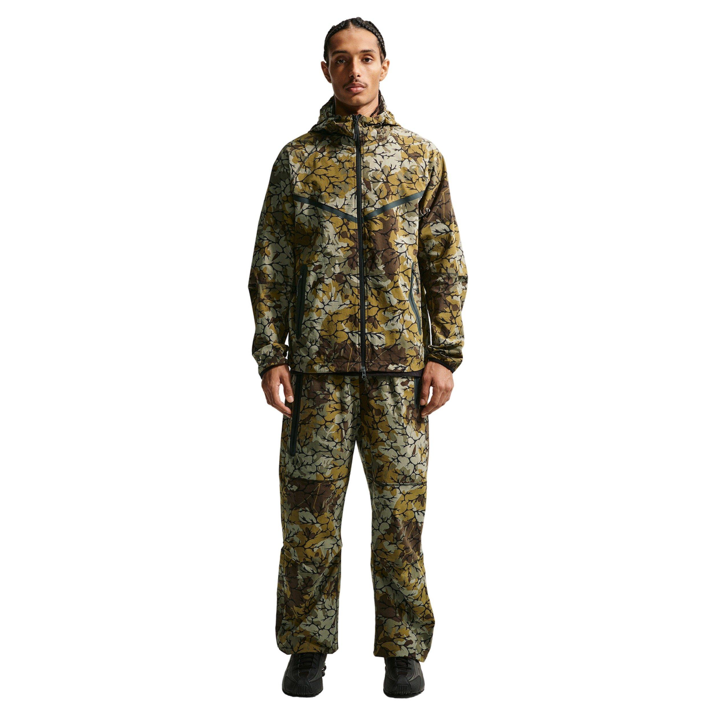 Nike Men's Tech Dri-FIT Woven AOP Pants - OLIVE/BLACK Thumbnail View 6