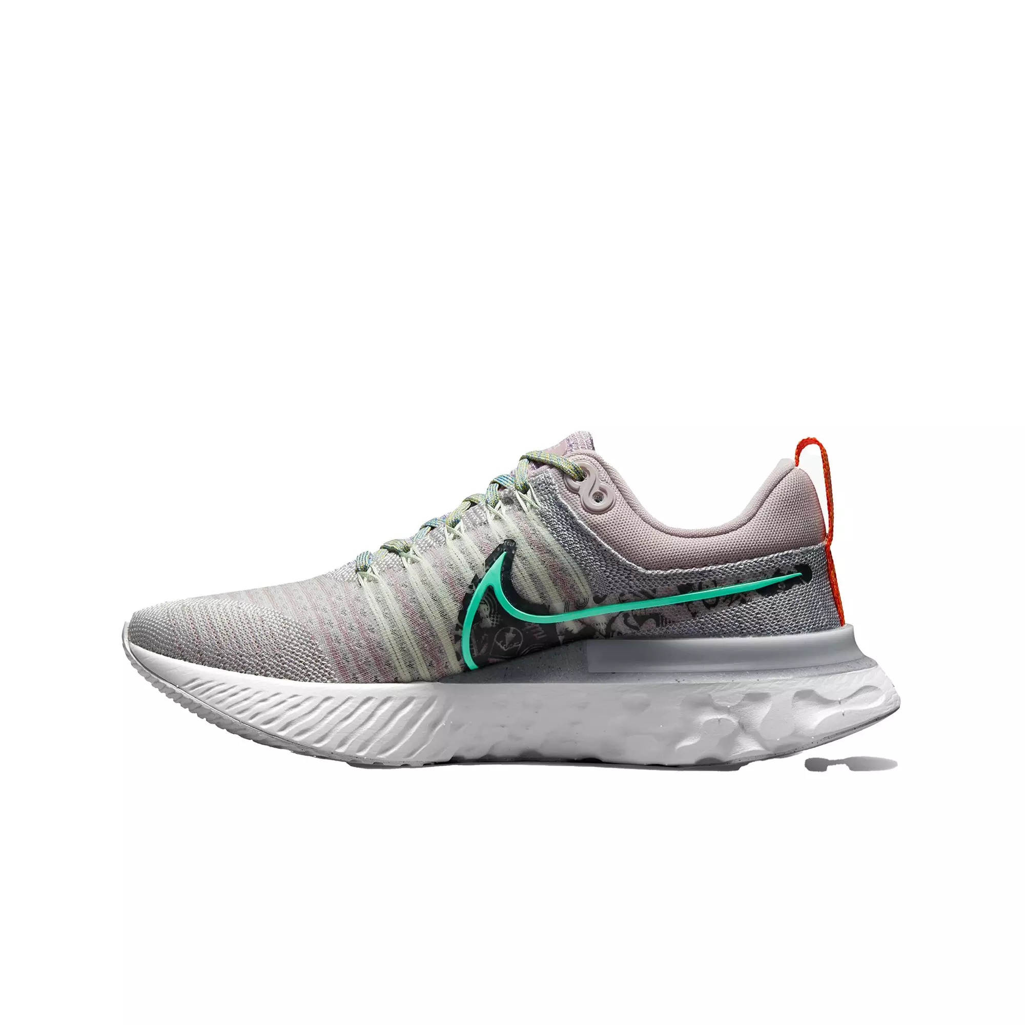 Nike React Infinity  2 "Violet Ash/Light Menta-Particle Grey" Women's Running Shoe - PURPLE