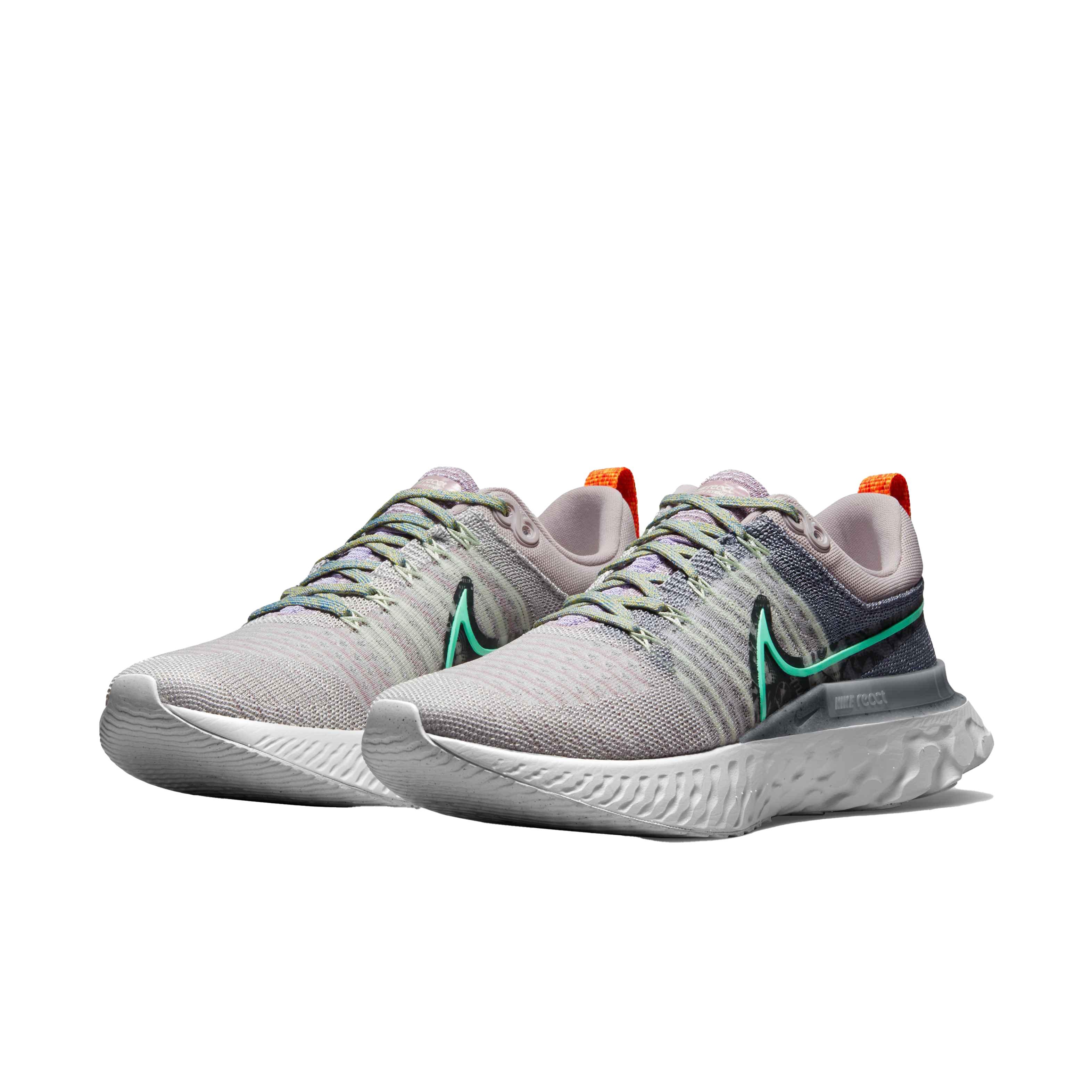 Nike React Infinity  2 "Violet Ash/Light Menta-Particle Grey" Women's Running Shoe - PURPLE Thumbnail View 5
