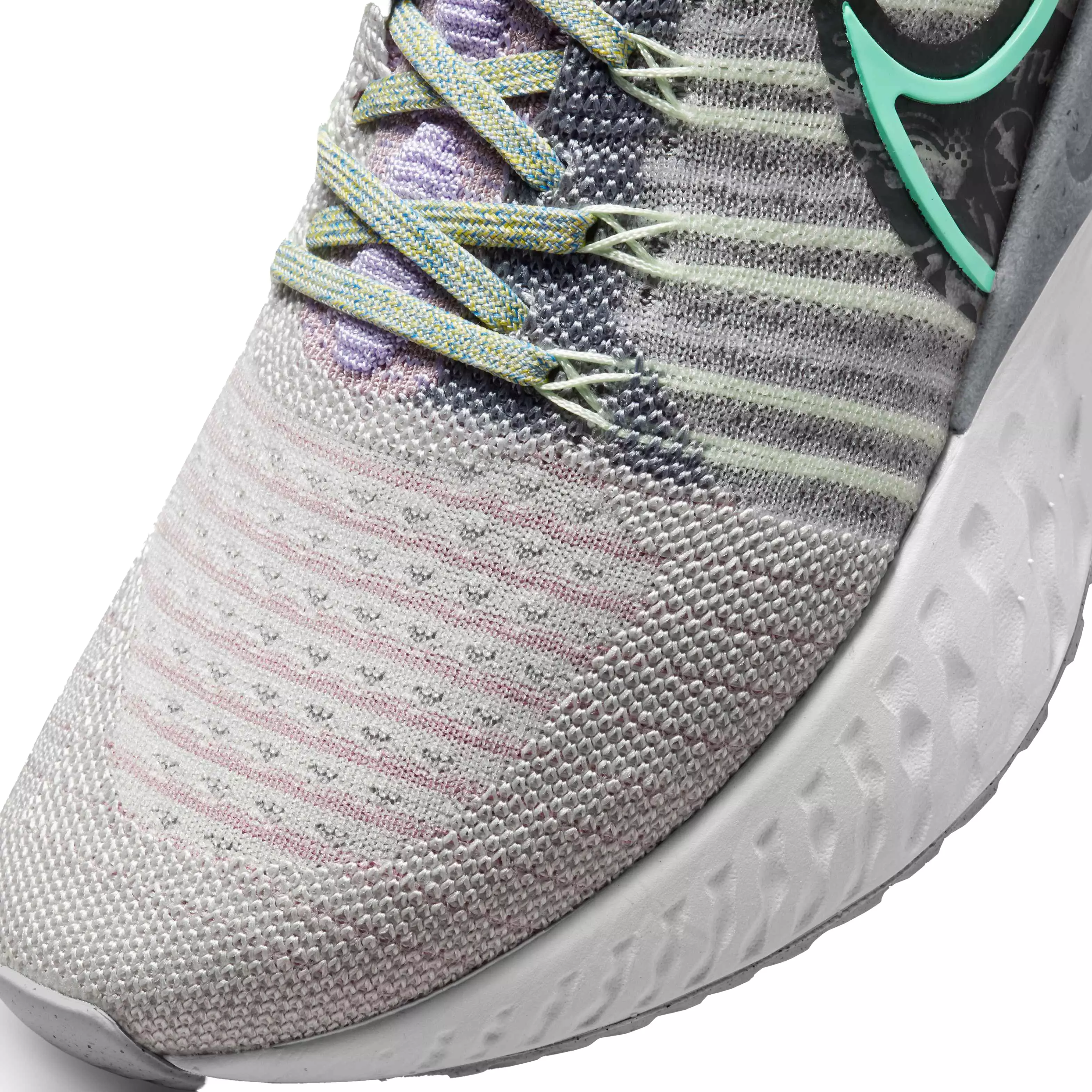 Nike React Infinity  2 "Violet Ash/Light Menta-Particle Grey" Women's Running Shoe - PURPLE