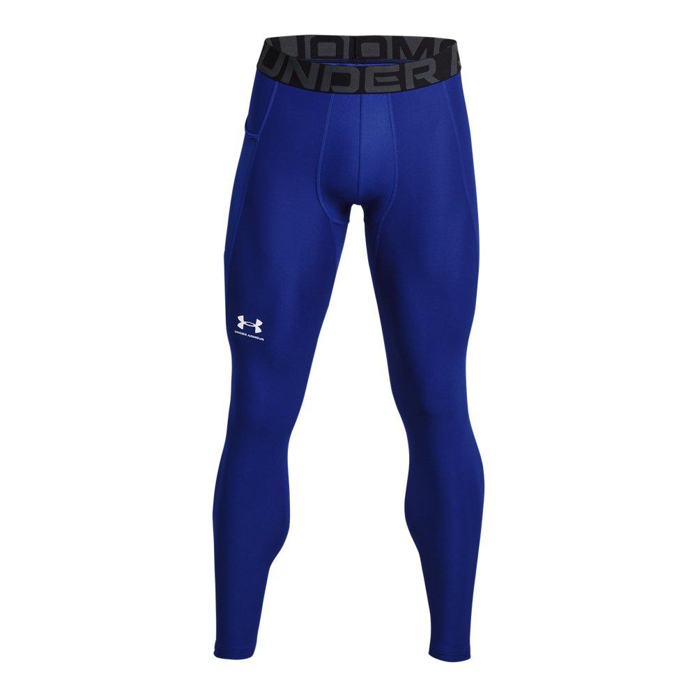 Under Armour Men's HeatGear Leggings - ROYAL Thumbnail View 5