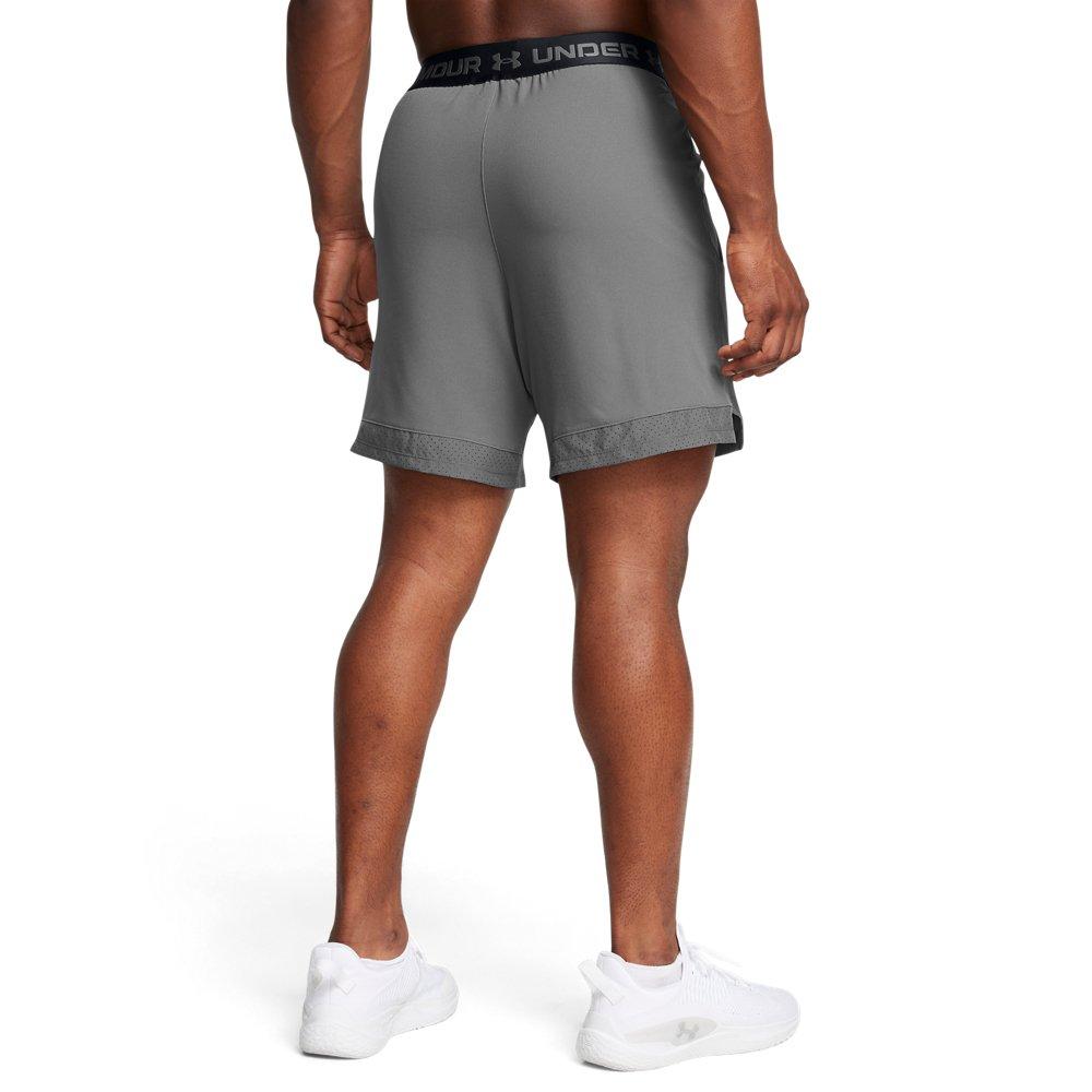Under Armour Men's Vanish Woven 6" Shorts - Black - DK GREY Thumbnail View 2