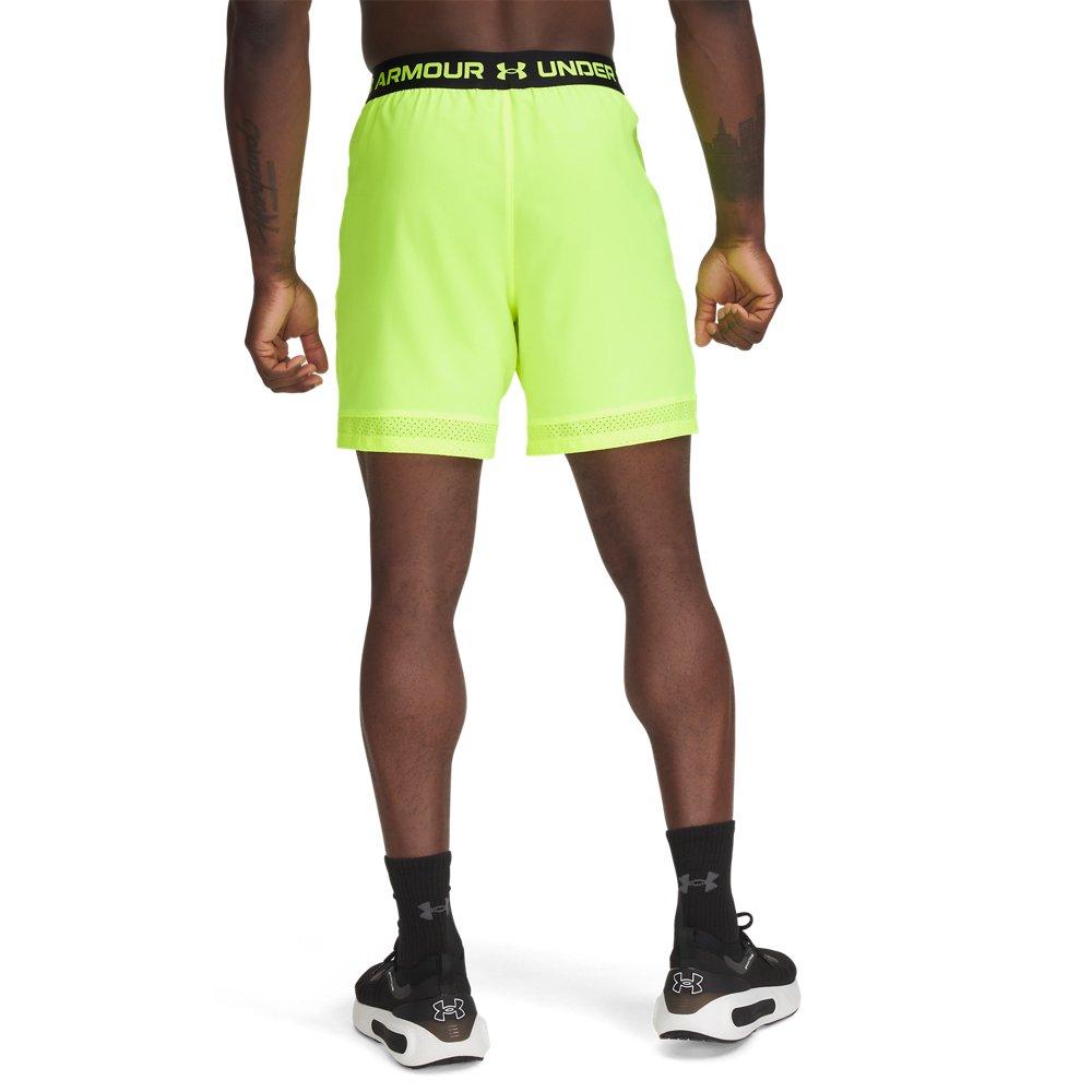 Under Armour Men's Vanish Woven 6" Shorts - YELLOW Thumbnail View 2