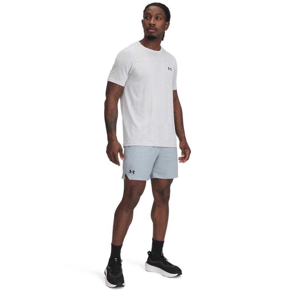 Under Armour Men's Vanish Woven 6" Shorts - BLUE Thumbnail View 4