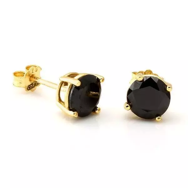 King Ice Onyx Brilliant-Cut Stud Earrings - ONYX