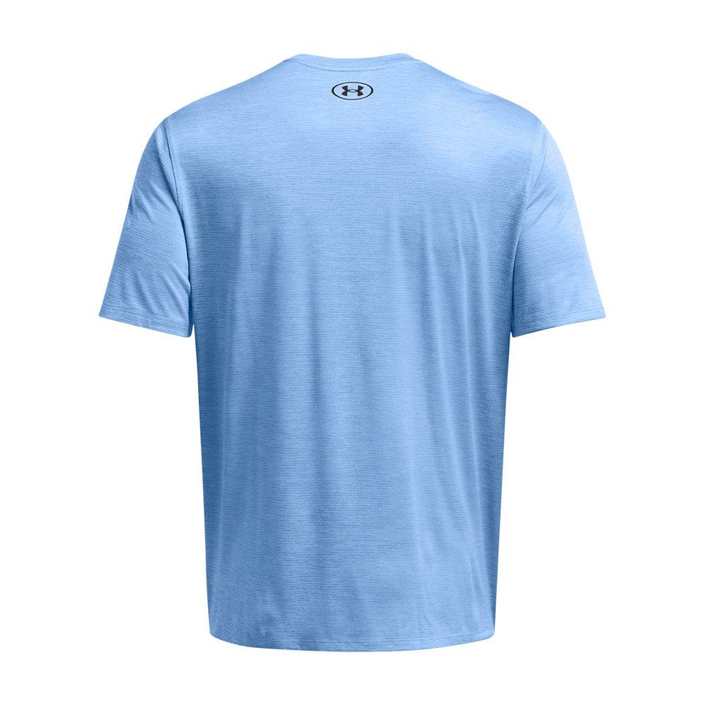 Under Armour Men's Tech Vent Short Sleeve Tee - BLUE Thumbnail View 4
