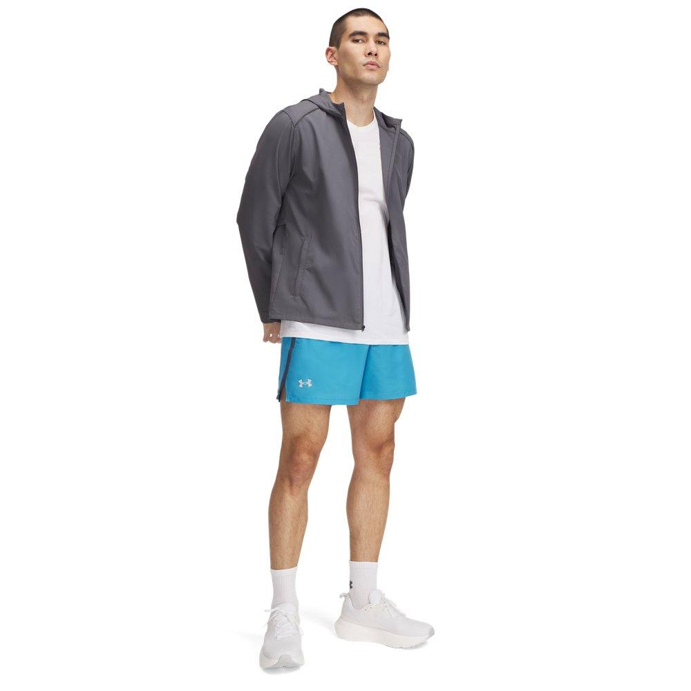 Under Armour Men's Launch 5" Shorts - BLUE Thumbnail View 3