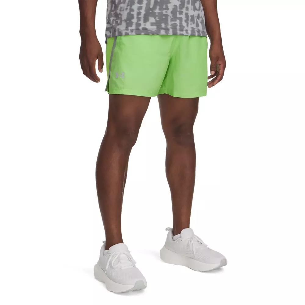 Under Armour Men's Launch 5" Shorts - GREEN