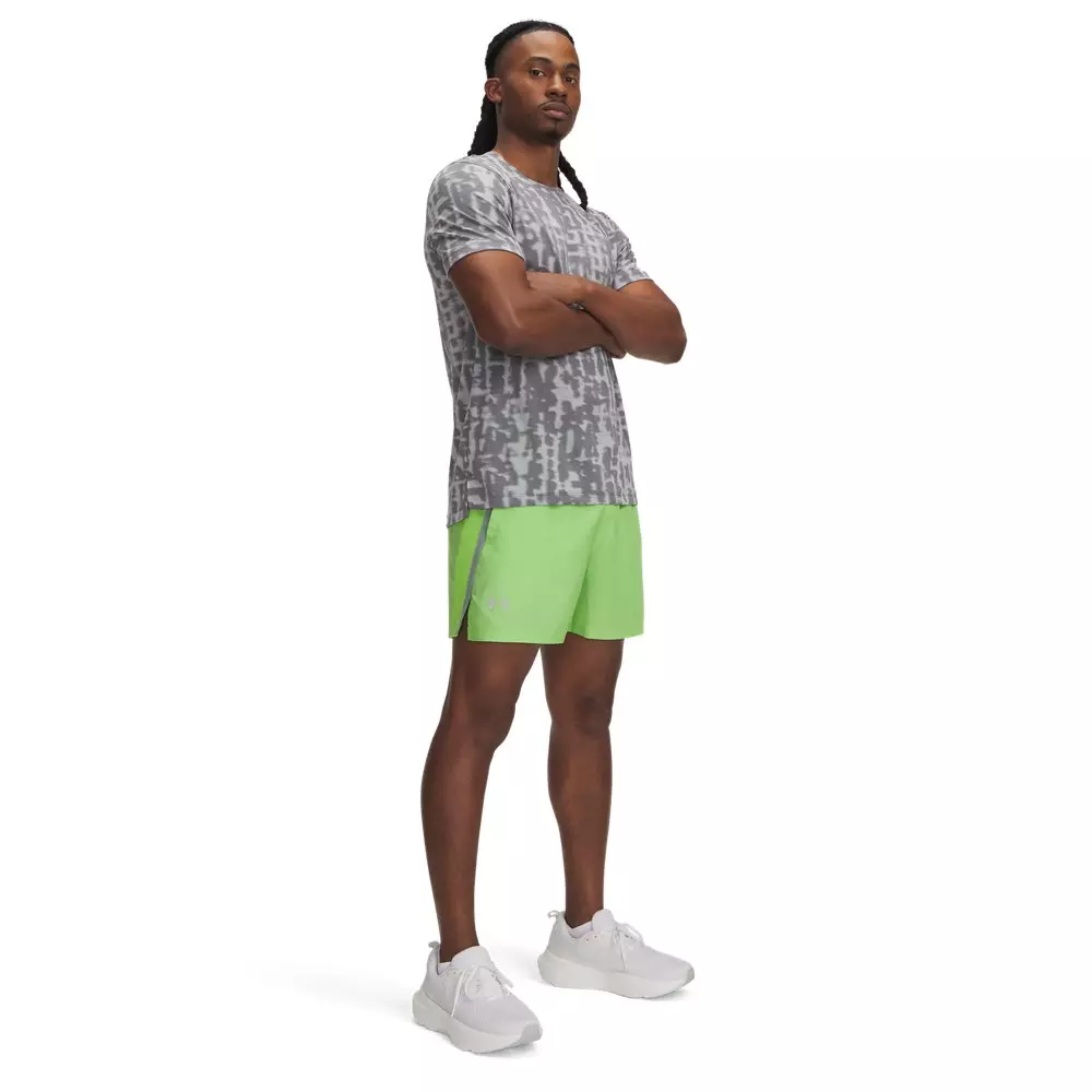 Under Armour Men's Launch 5" Shorts - GREEN